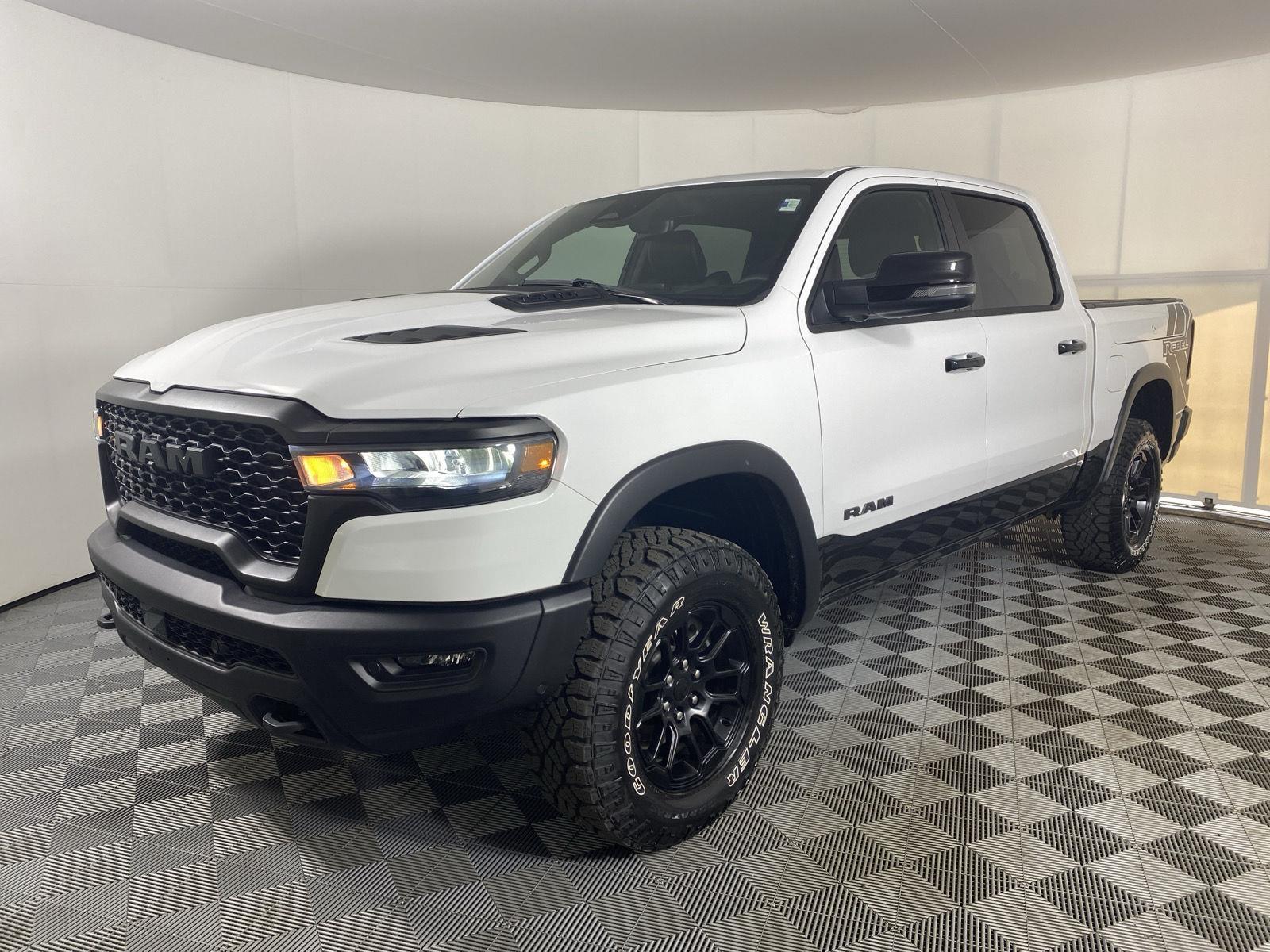 Used 2025 Bright White Clearcoat Ram Rebel image 12