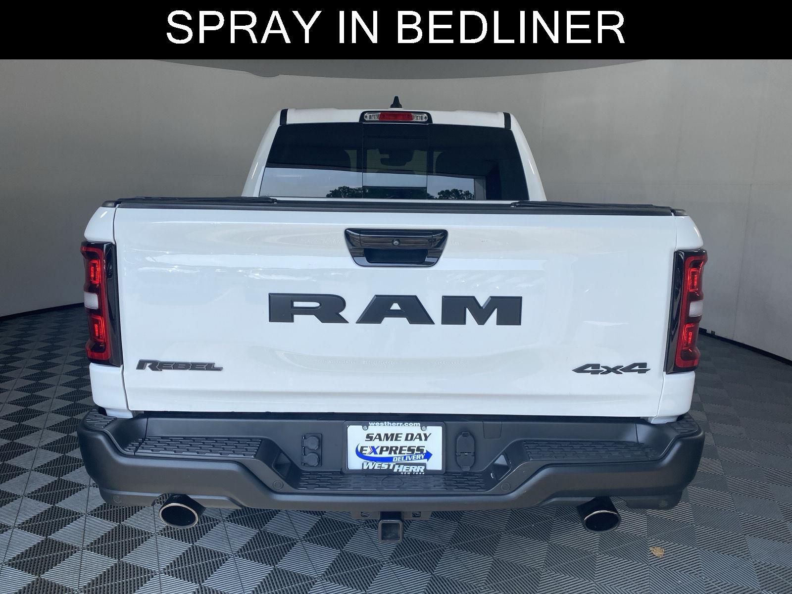 Used 2025 Bright White Clearcoat Ram Rebel image 18