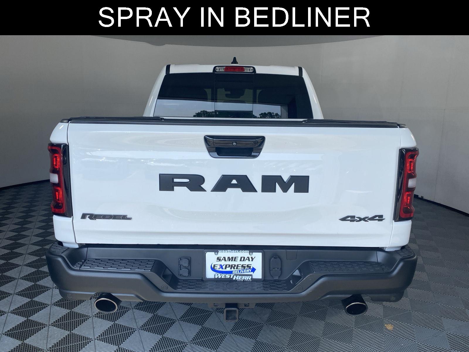Used 2025 Bright White Clearcoat Ram Rebel image 18