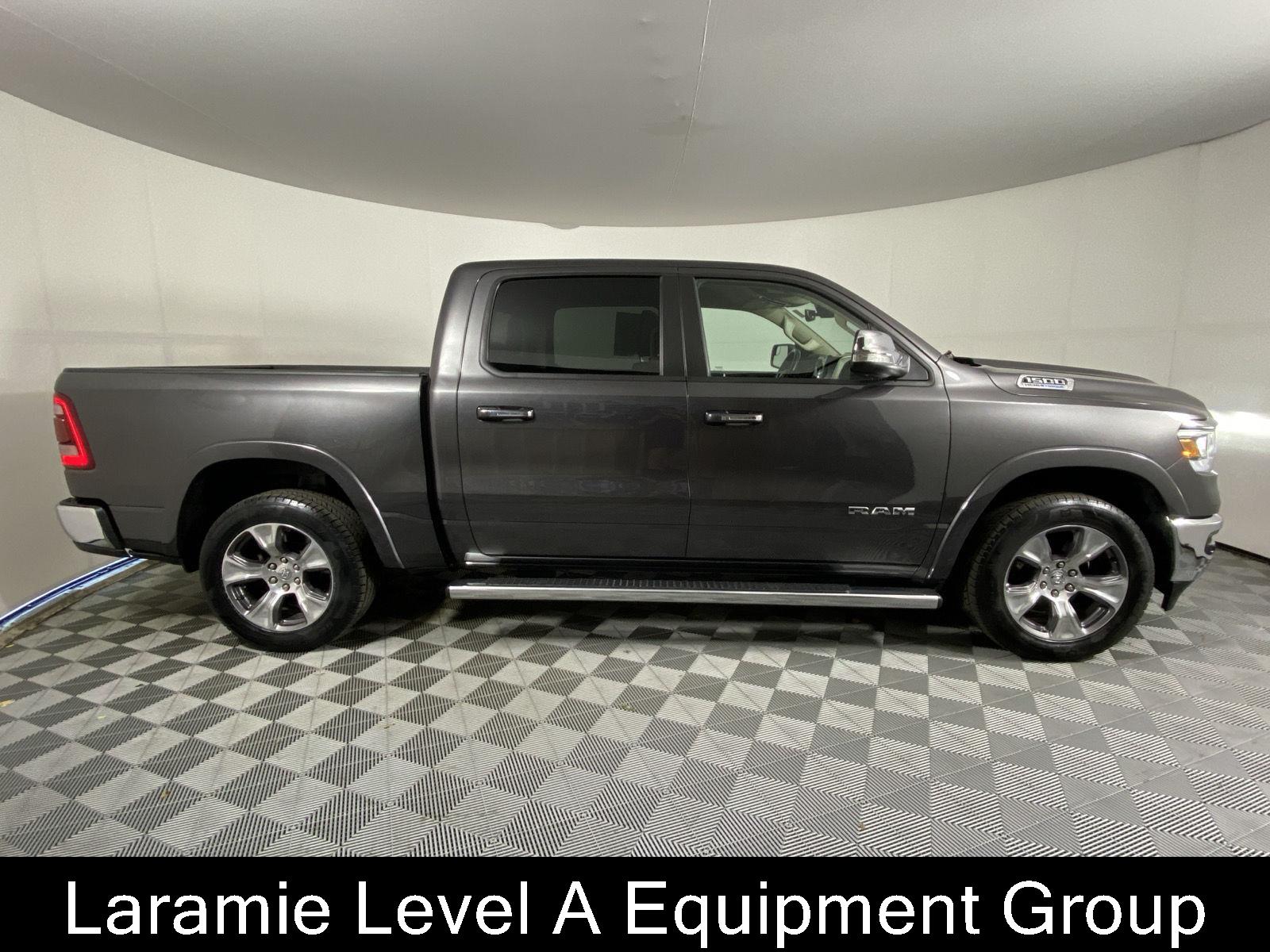 Used 2021 Granite Crystal Metallic Clearcoat Ram Laramie image 3