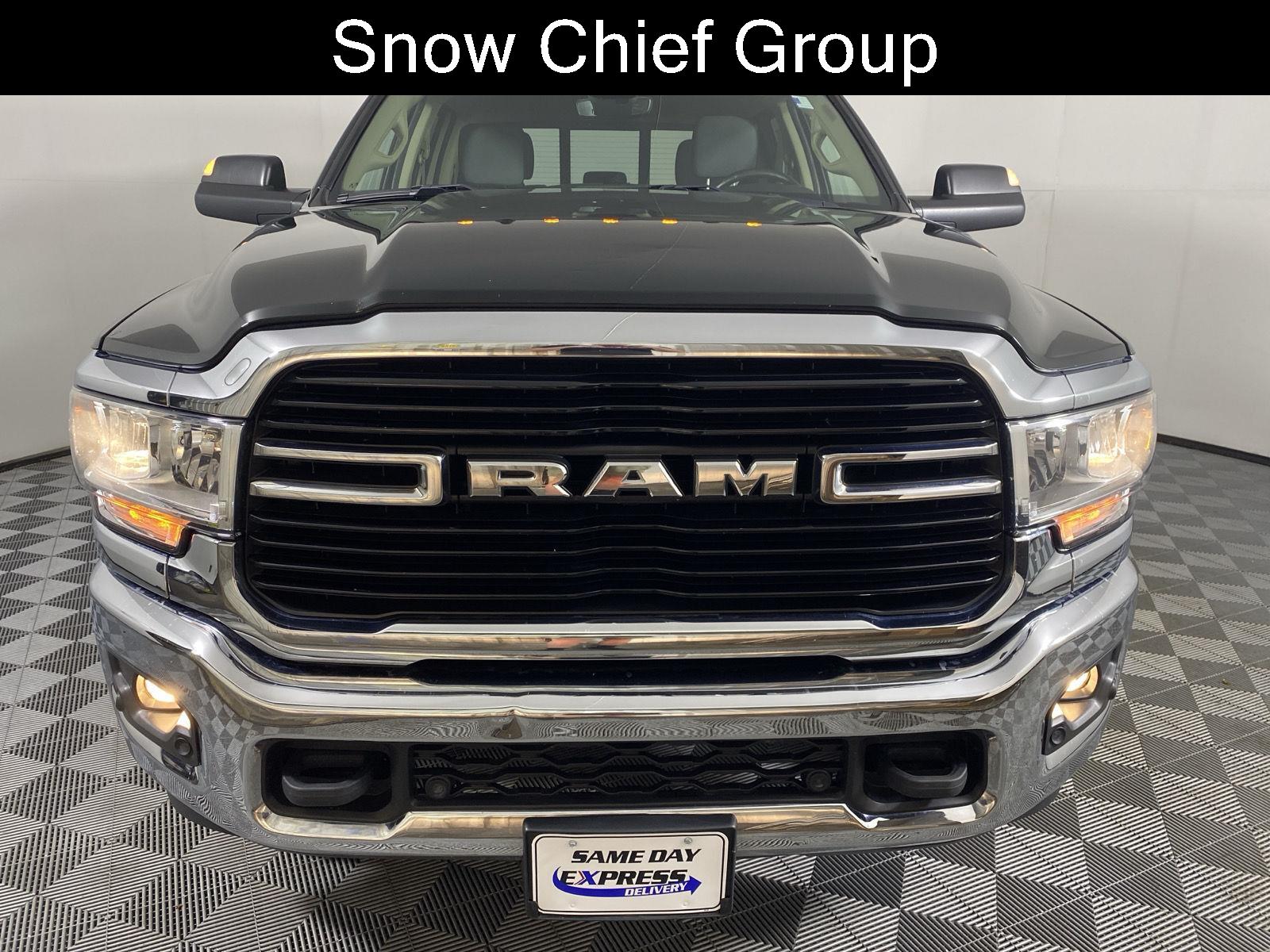 Used 2019 Diamond Black Crystal Pearlcoat Ram Big Horn image 8