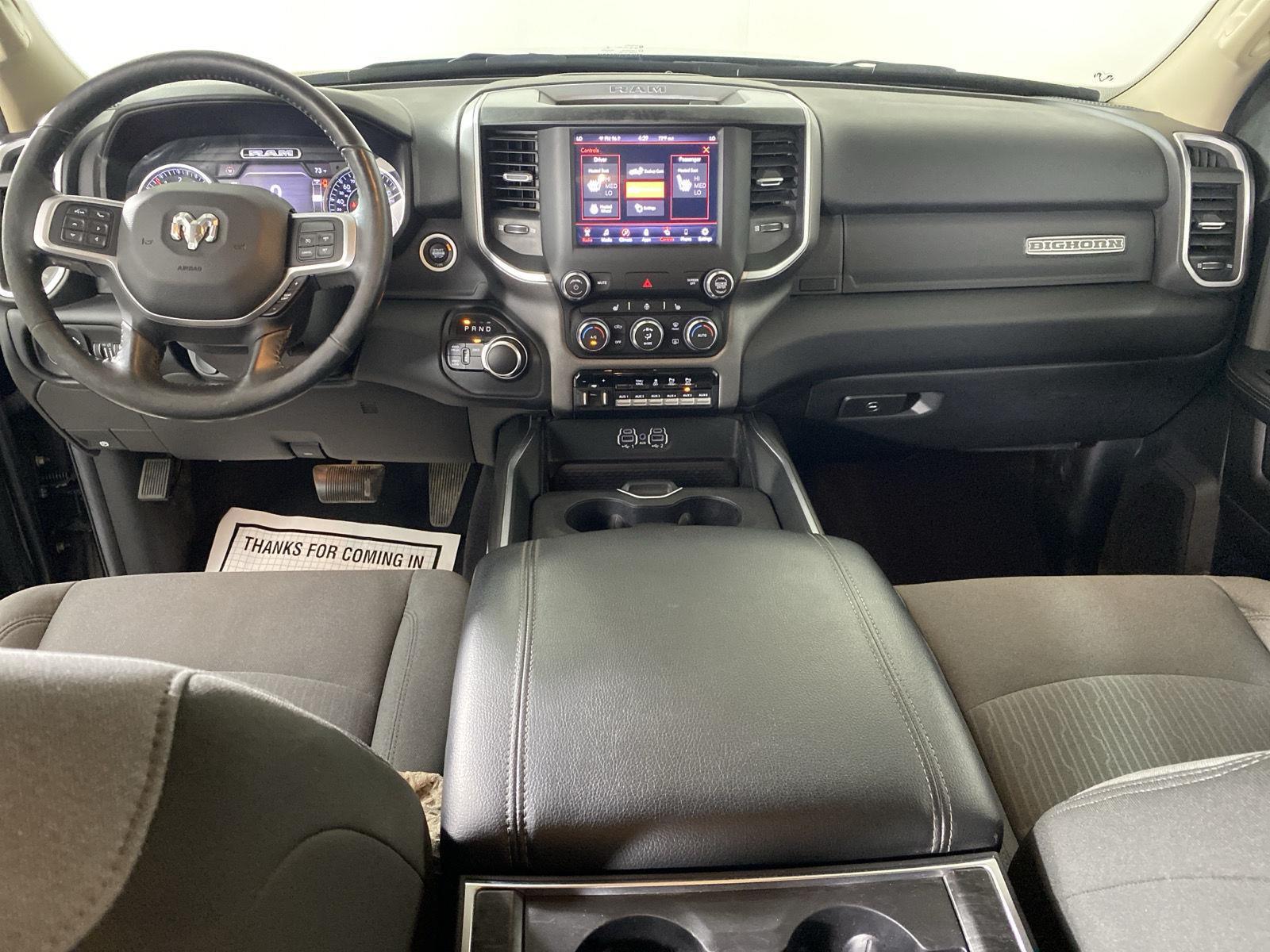 Used 2019 Diamond Black Crystal Pearlcoat Ram Big Horn image 14