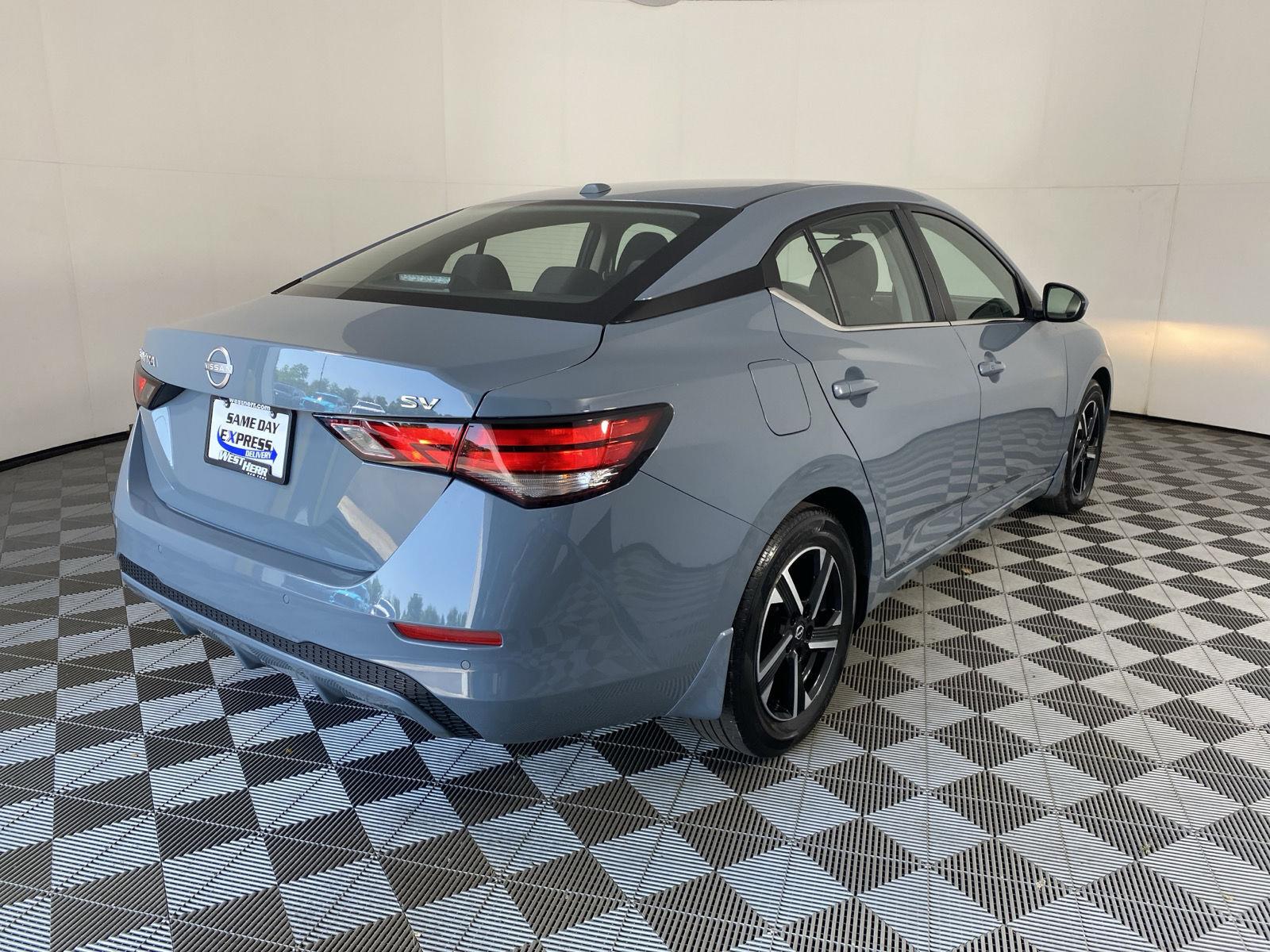 Used 2024 Atlantic Gray Metallic Nissan SV image 3