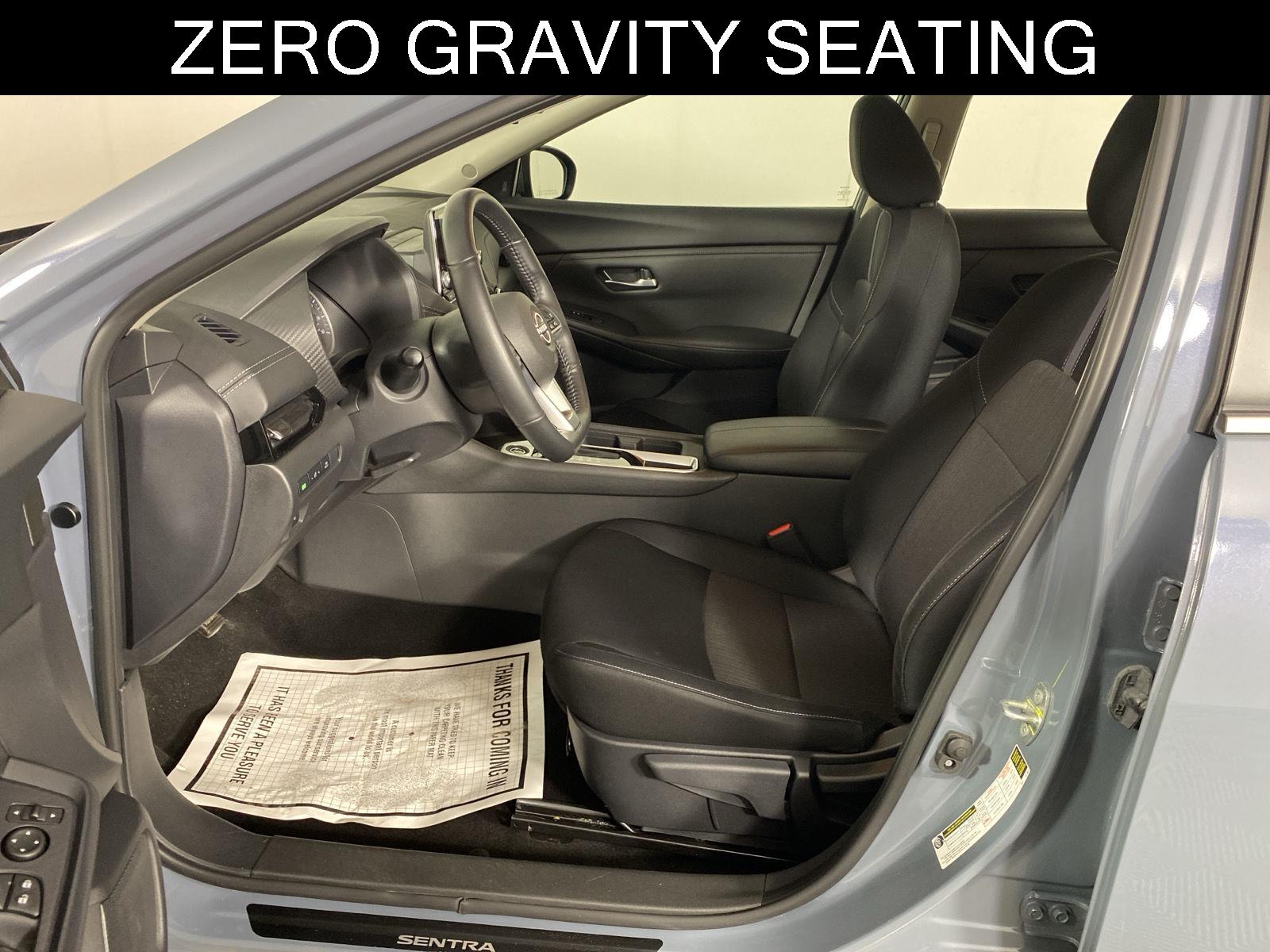 Used 2024 Atlantic Gray Metallic Nissan SV image 8