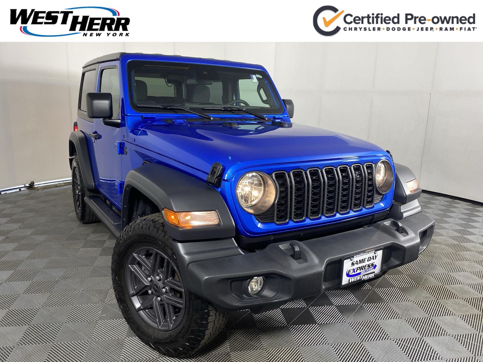 2024 Jeep Wrangler Sport S 2-Door 4WD