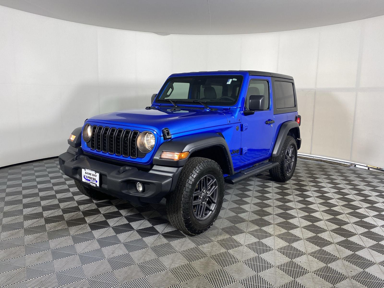 Used 2024 Hydro Blue Pearlcoat Jeep Sport S image 9