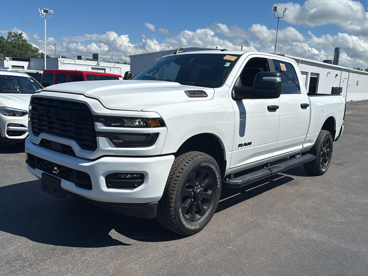 Used 2025 Bright White Clearcoat Ram Big Horn image 4