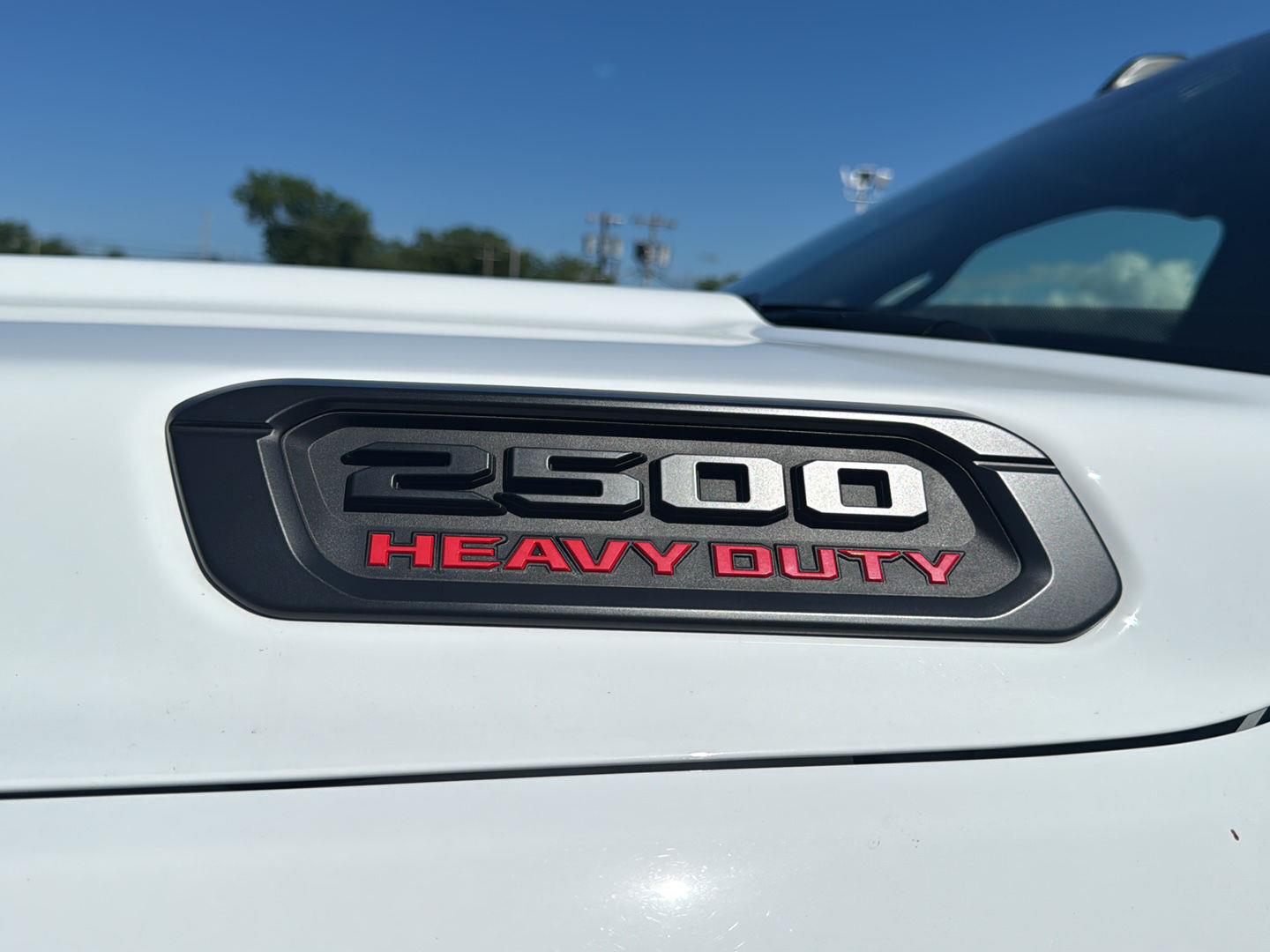 Used 2025 Bright White Clearcoat Ram Big Horn image 9