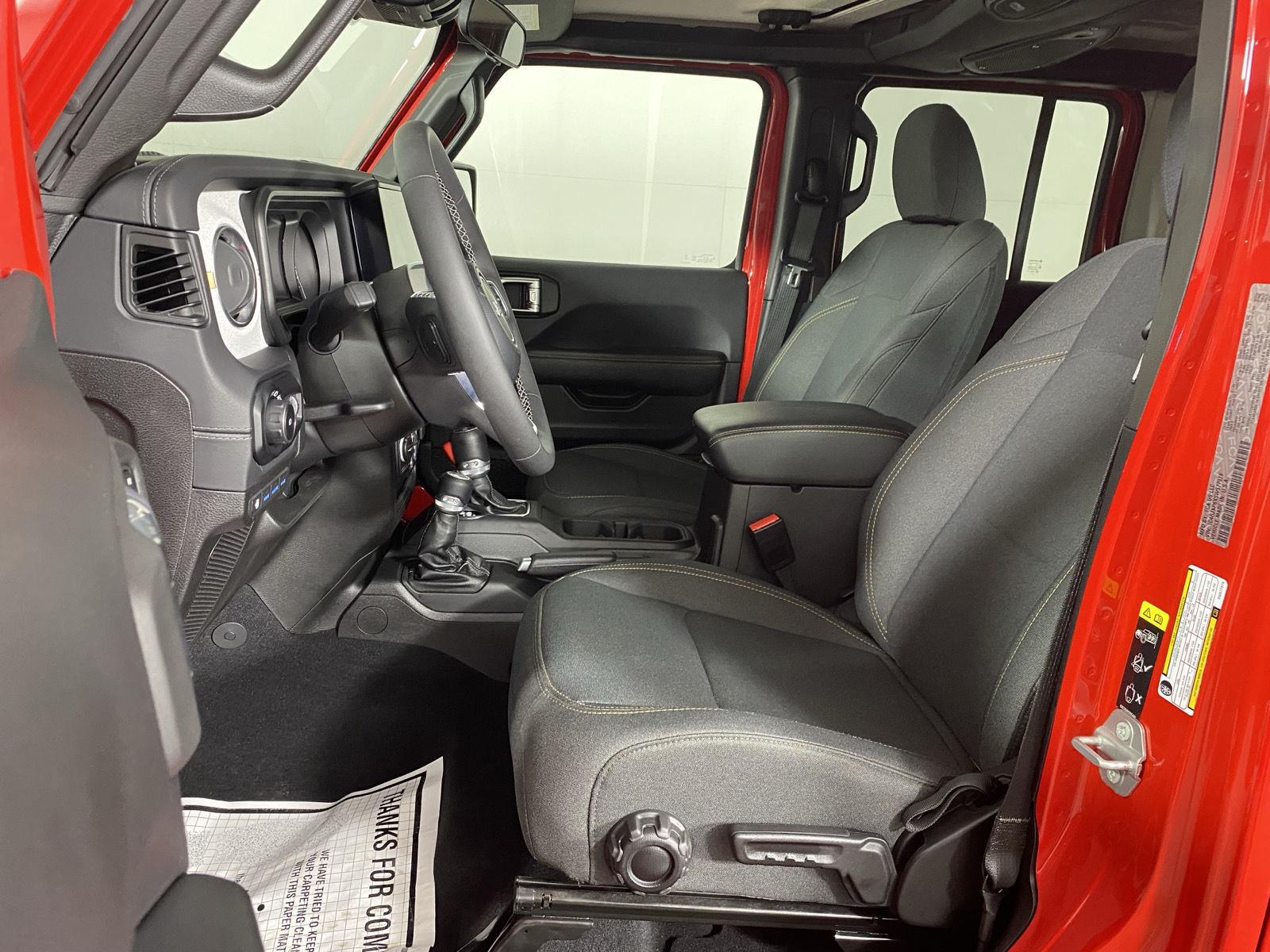 Used 2025 Firecracker Red Clearcoat Jeep Sahara image 22