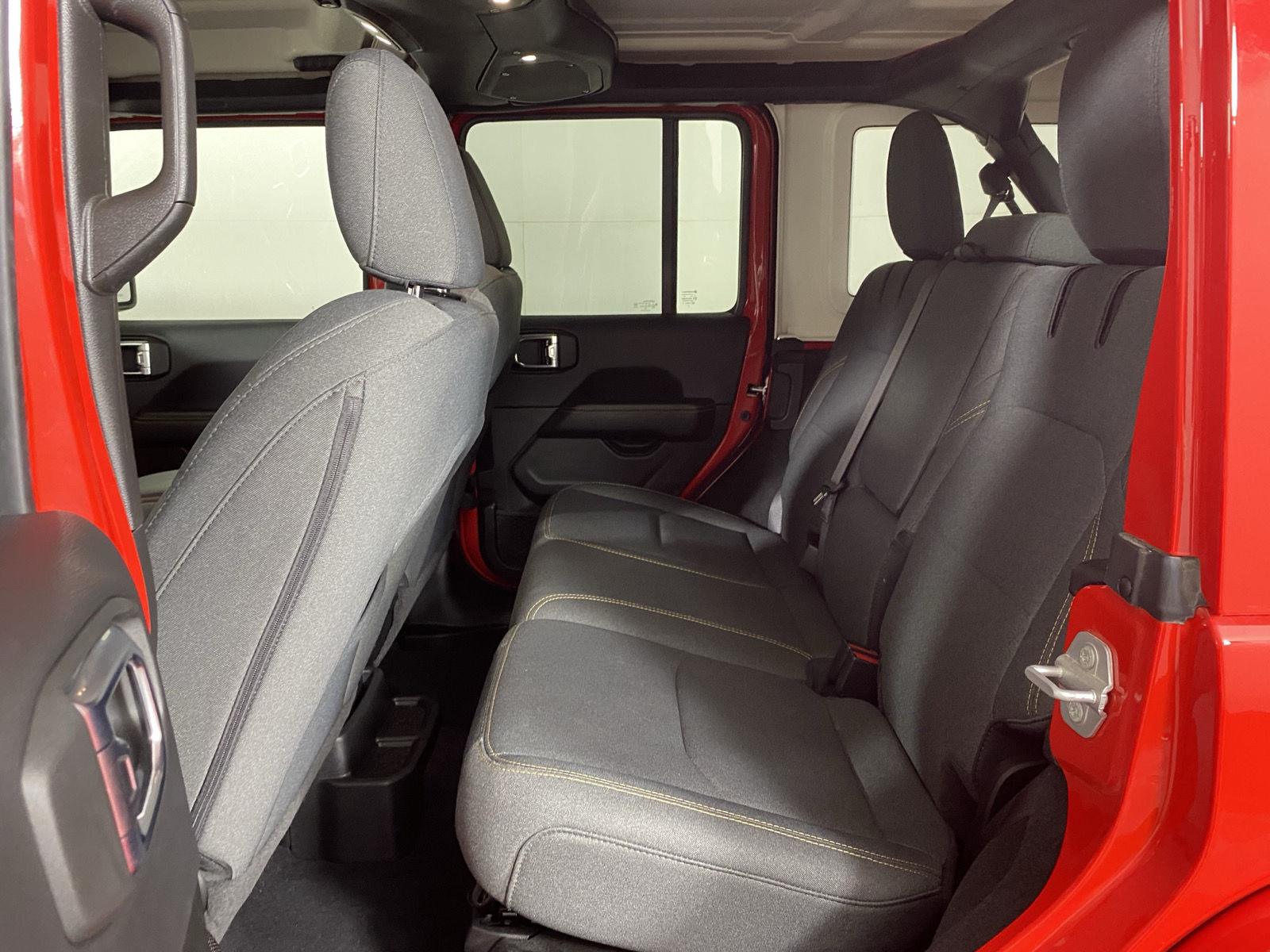 Used 2025 Firecracker Red Clearcoat Jeep Sahara image 35