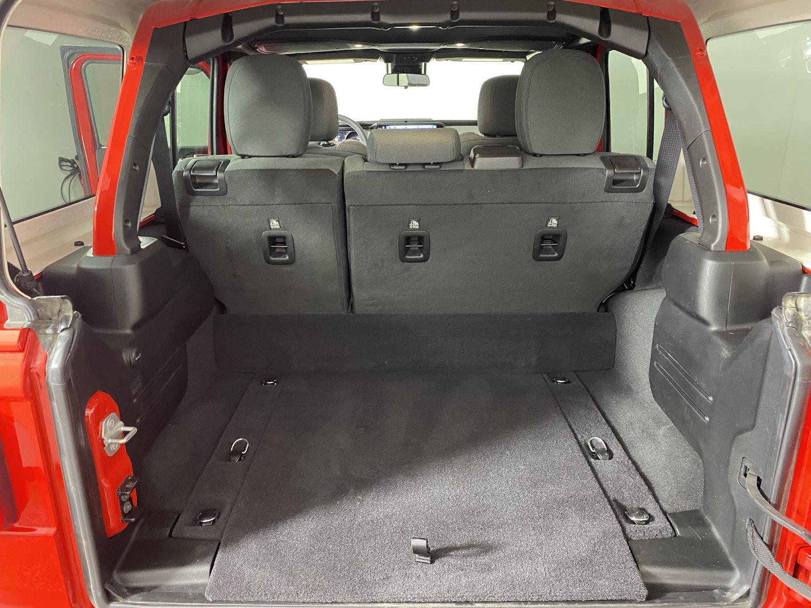 Used 2025 Firecracker Red Clearcoat Jeep Sahara image 37