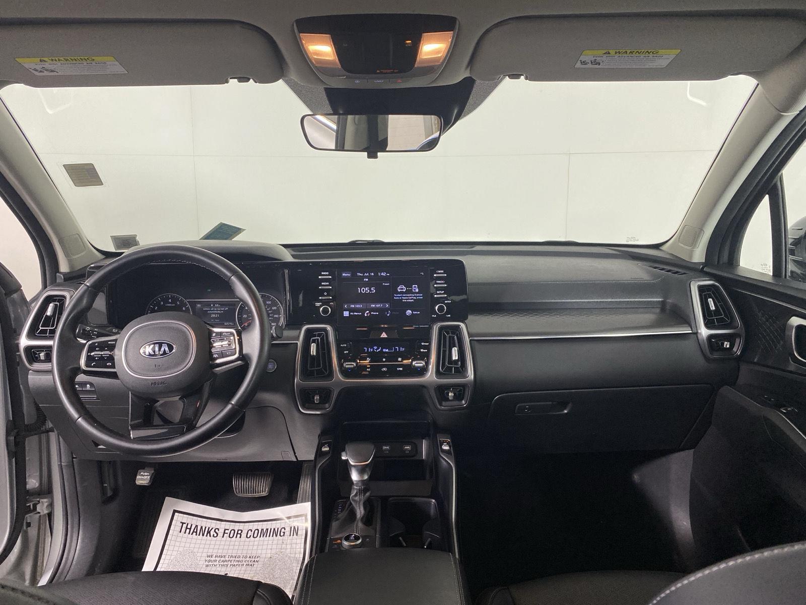 Used 2021 Sparkling Silver Kia S image 26