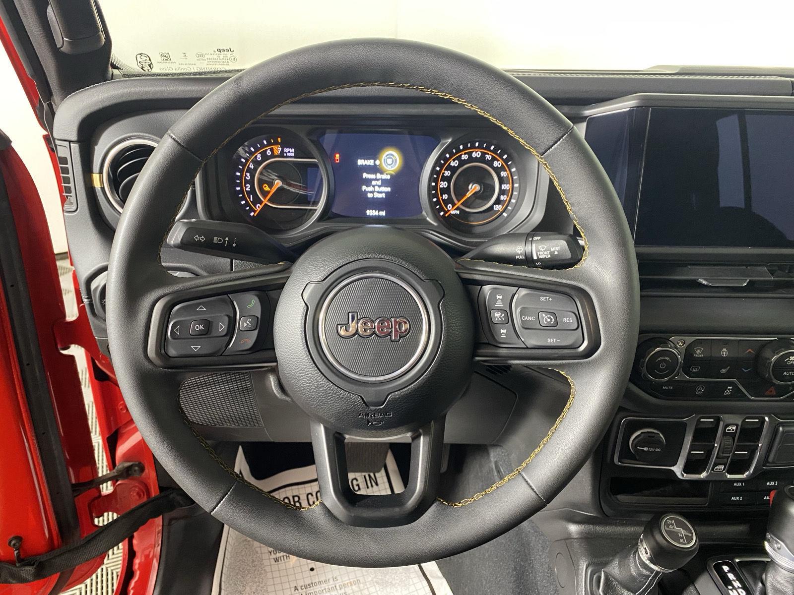 Used 2025 Firecracker Red Clearcoat Jeep Texas Trail image 13