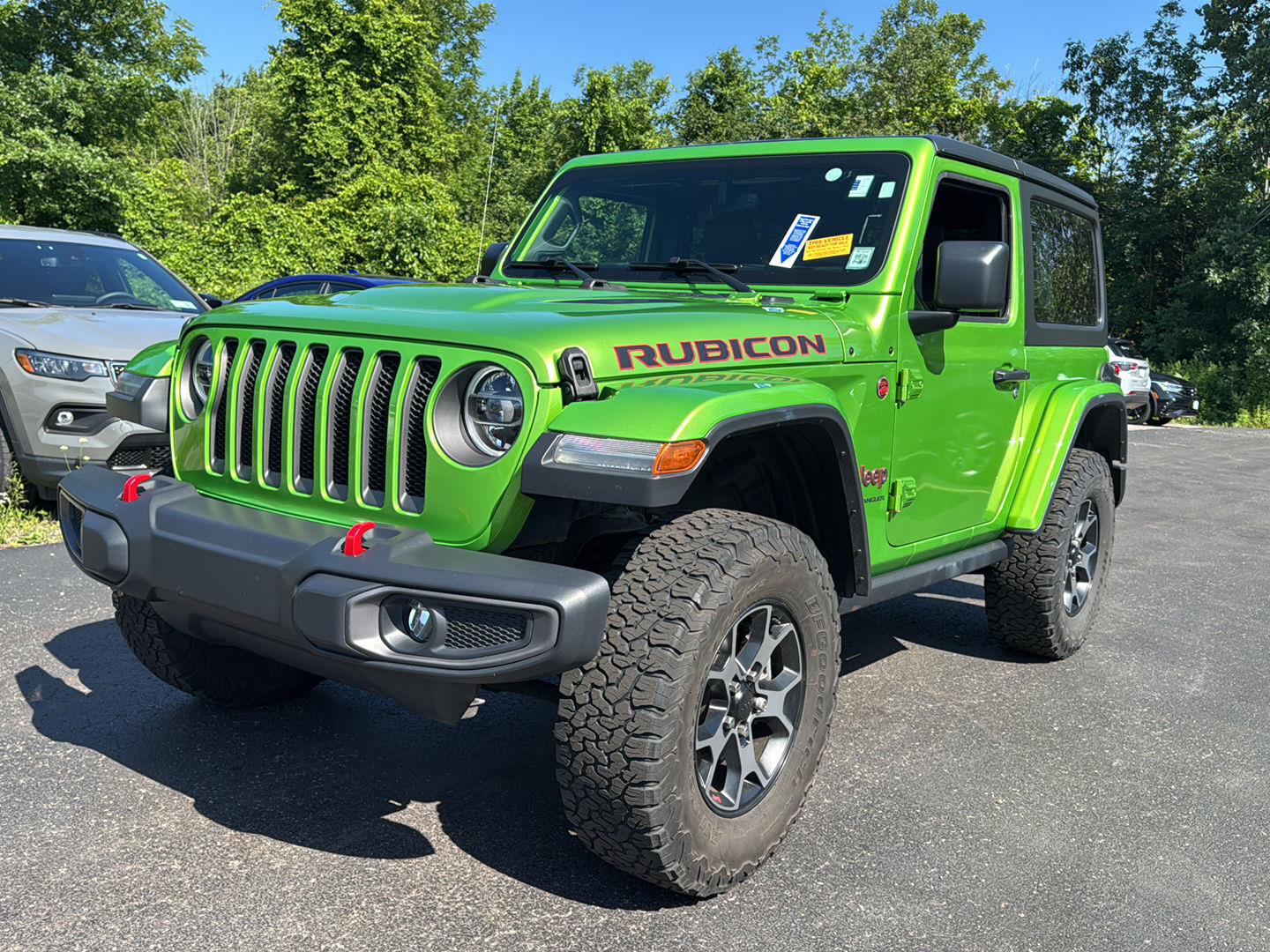 Used 2018 Mojito! Clearcoat Jeep Rubicon image 9