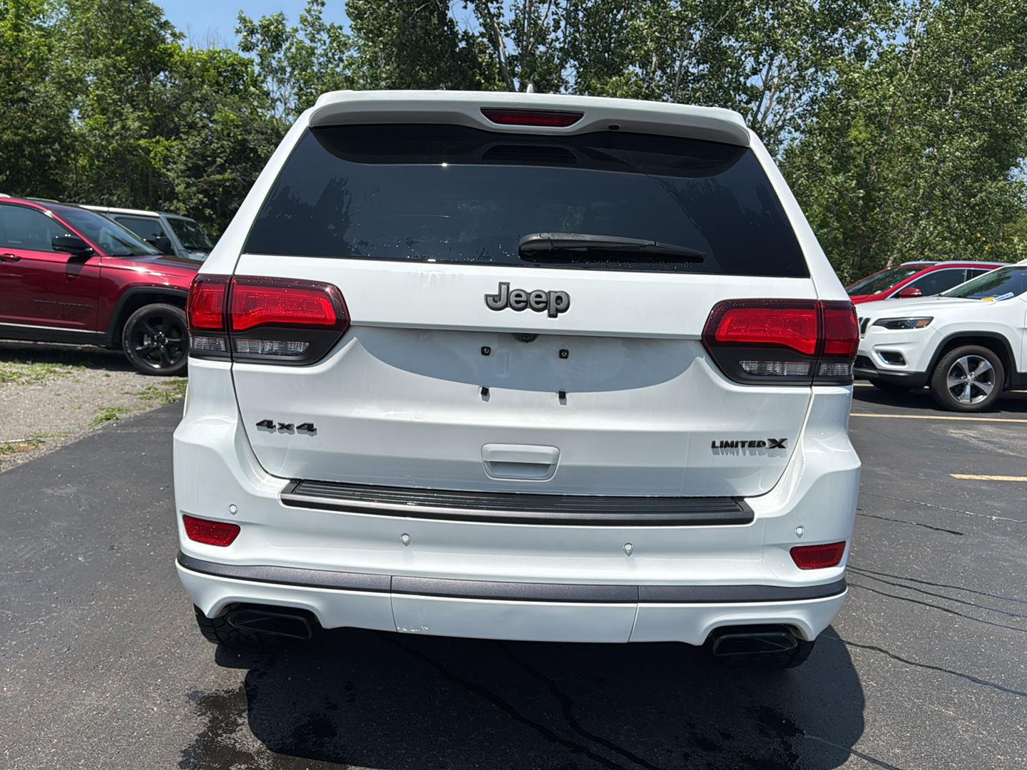 Used 2020 Bright White Clearcoat Jeep Limited X image 12