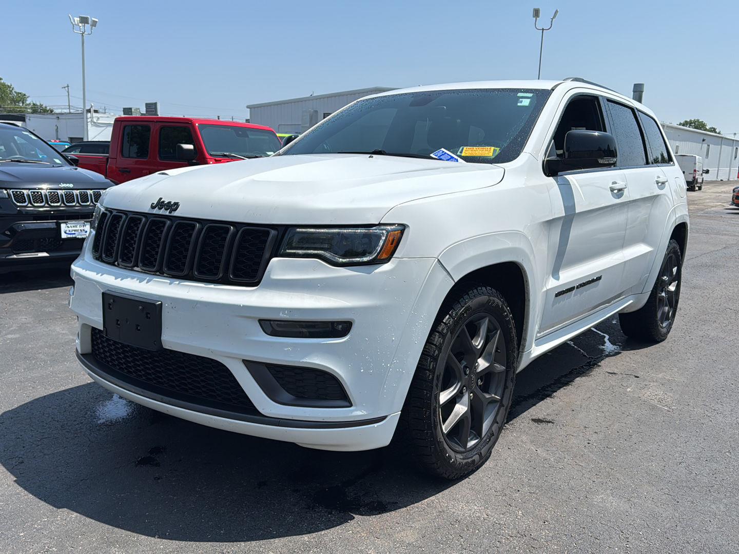 Used 2020 Bright White Clearcoat Jeep Limited X image 8