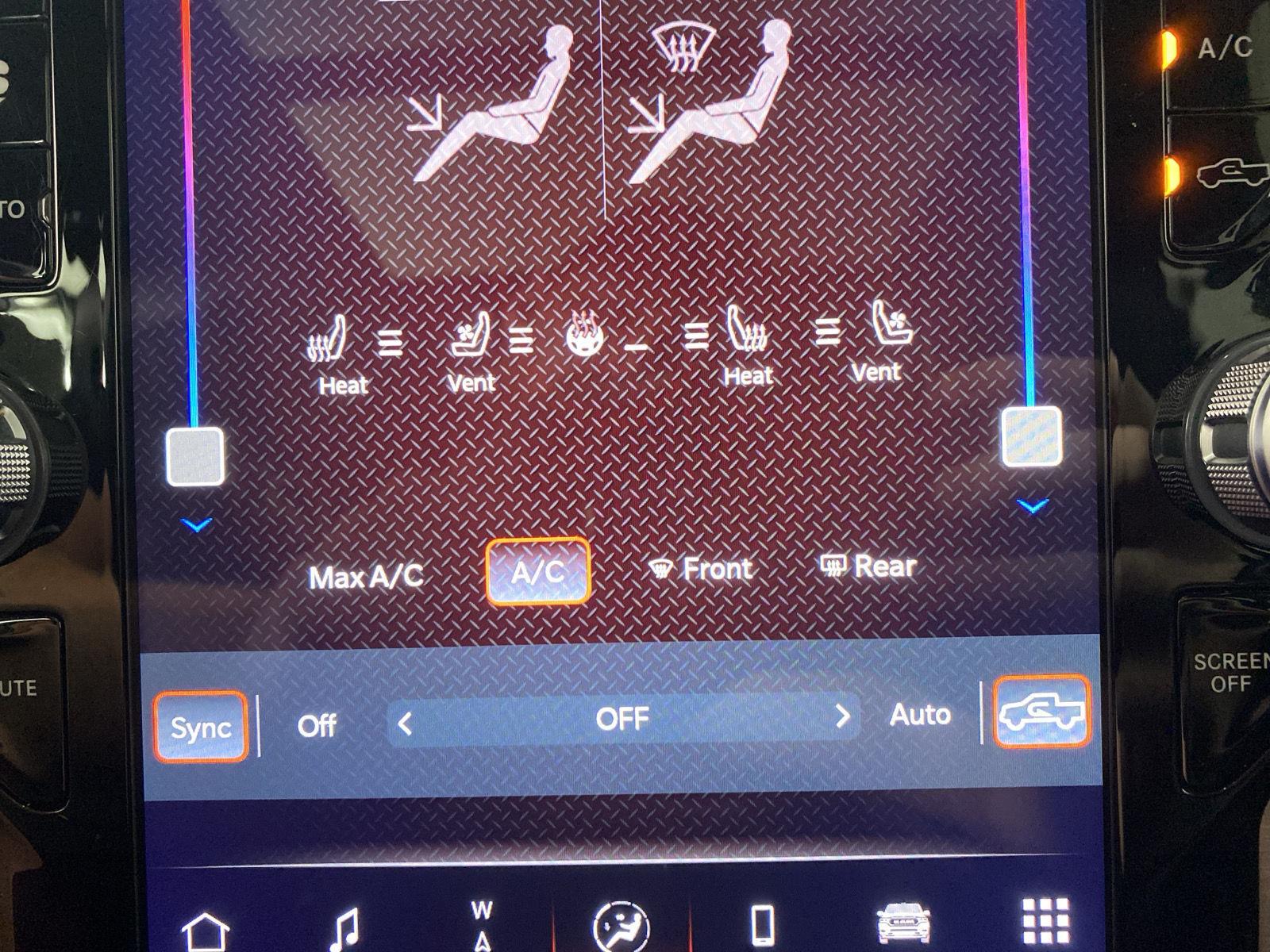 Used 2023 Diamond Black Crystal Pearlcoat Ram TRX image 7