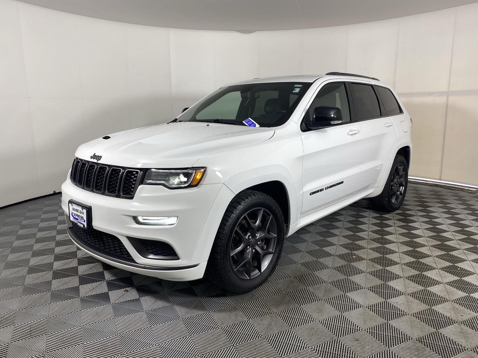 Used 2020 Bright White Clearcoat Jeep Limited X image 3