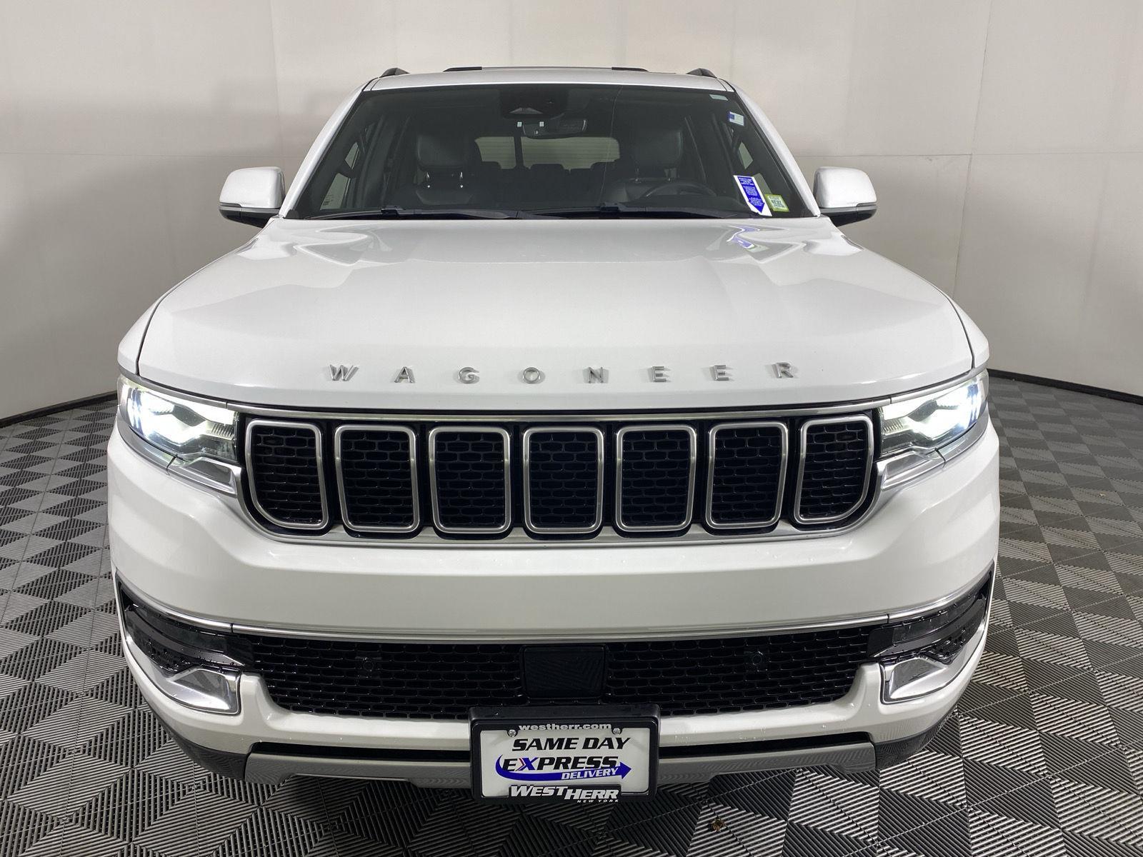 Used 2022 Bright White Clearcoat Jeep Series II image 6