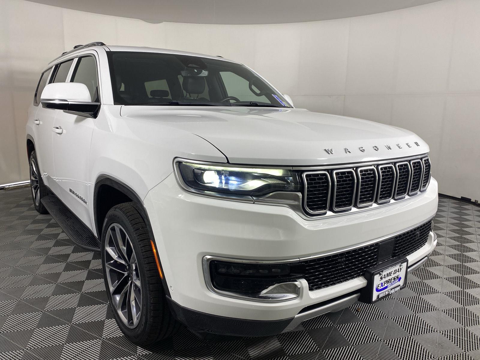 Used 2022 Bright White Clearcoat Jeep Series II image 16