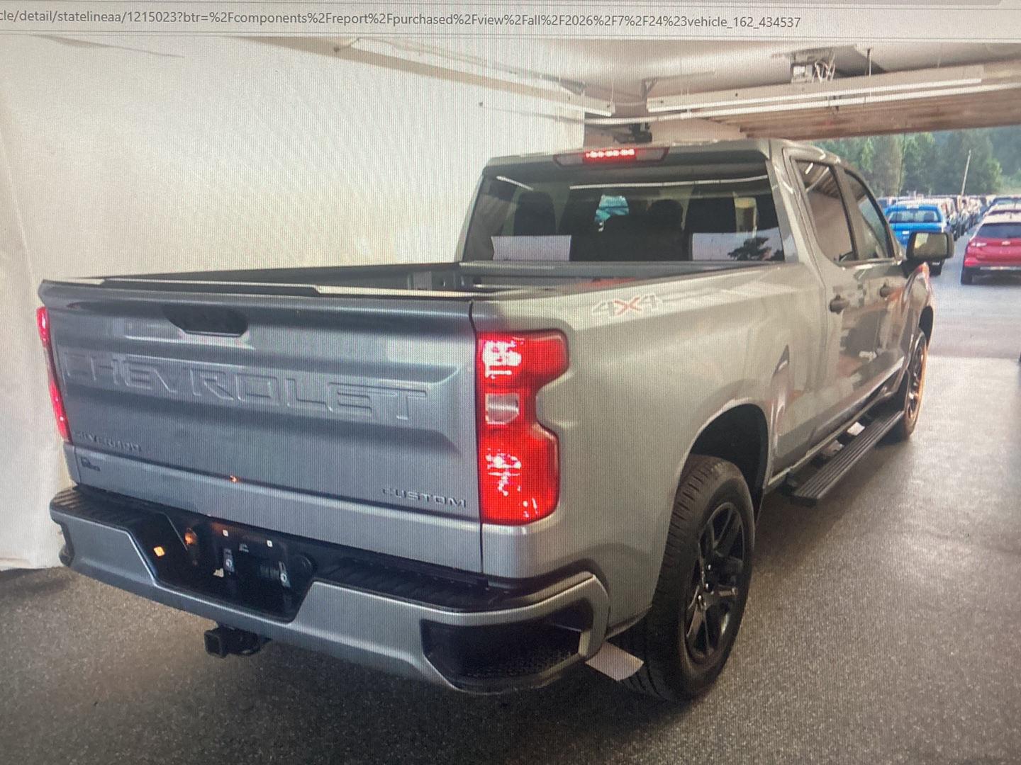Used 2024 Sterling Grey Metallic Chevrolet Custom image 2
