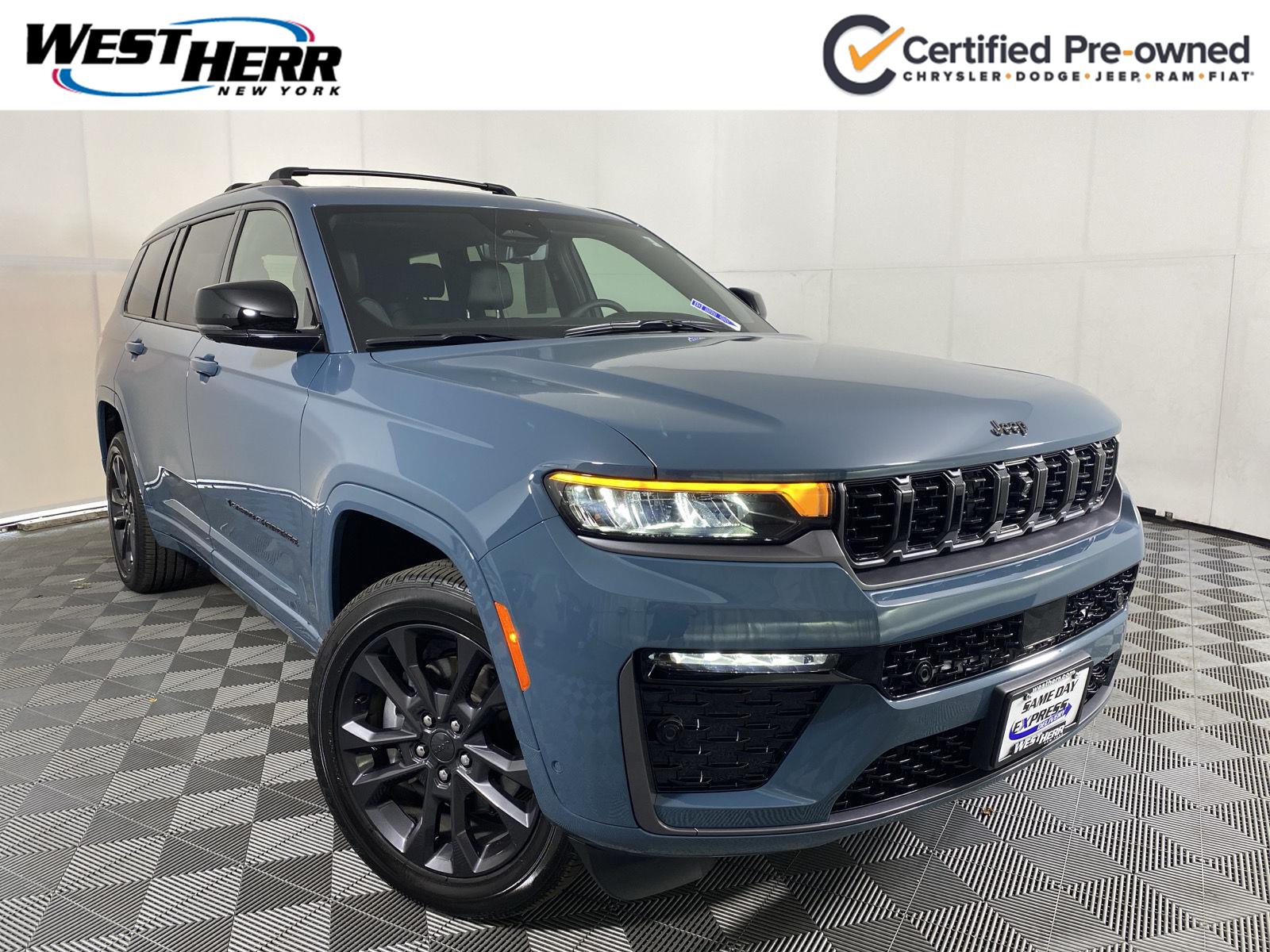 Gray (Steel Blue) 2026 Jeep Grand Cherokee L SUV / Crossover Four-Wheel Drive 8-Speed Automatic