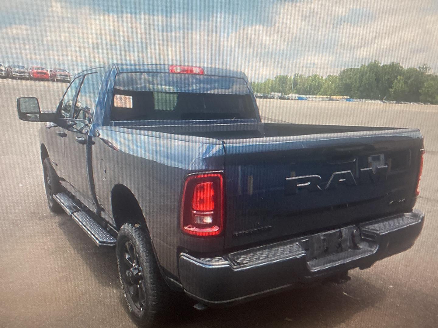 Used 2025 Forged Blue Metallic Ram Big Horn image 5