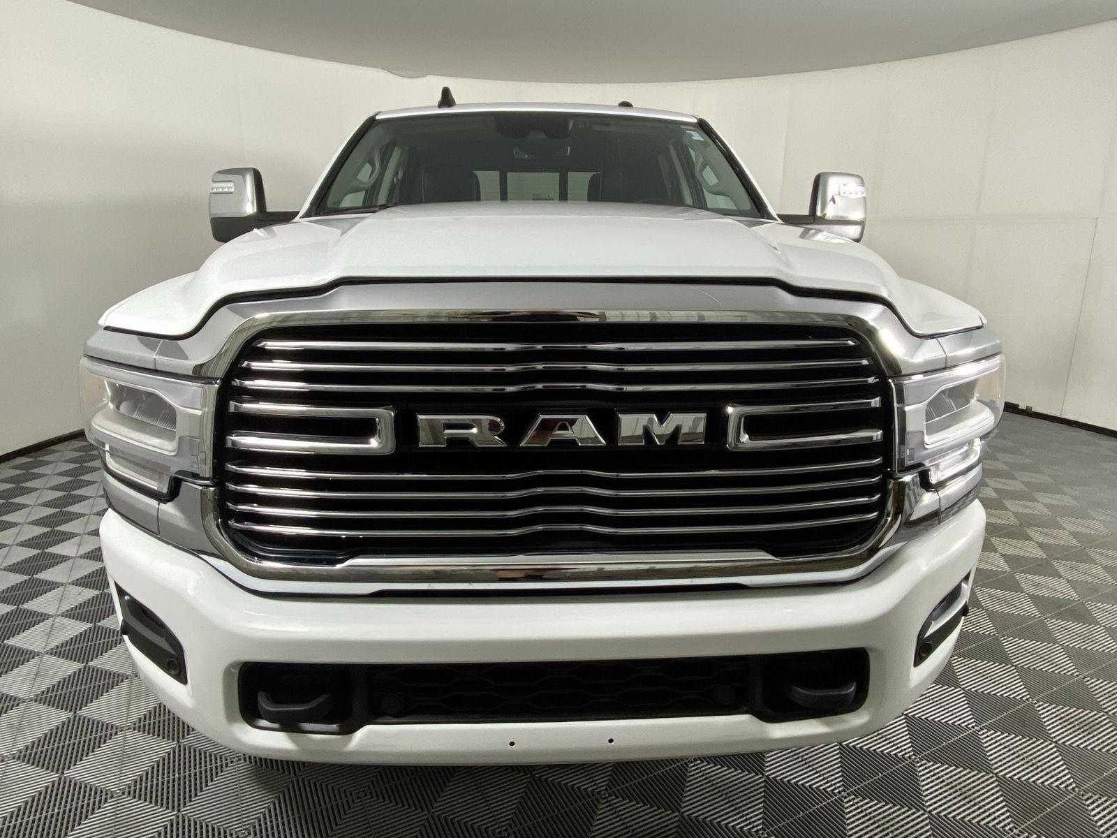 Certified Used 2024 Bright White Clearcoat Ram Laramie image 2