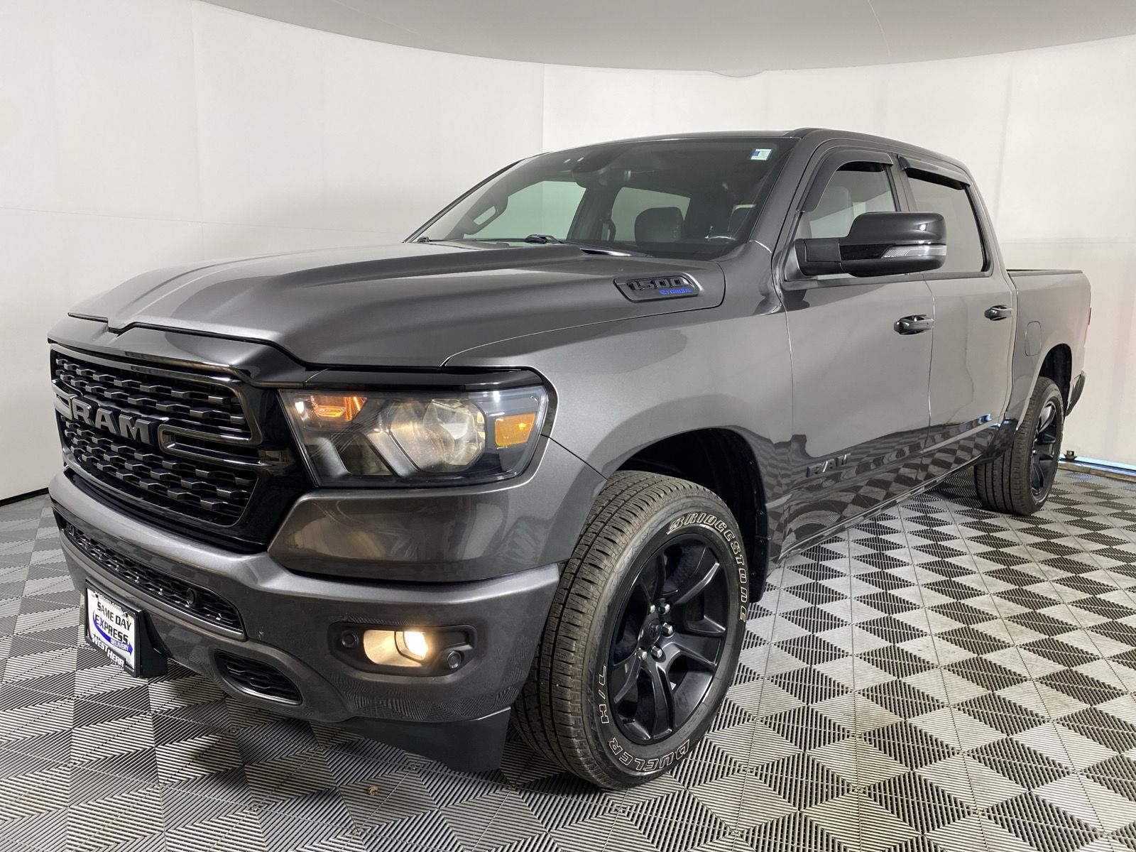 Certified Used 2024 Granite Crystal Metallic Clearcoat Ram Big Horn image 11