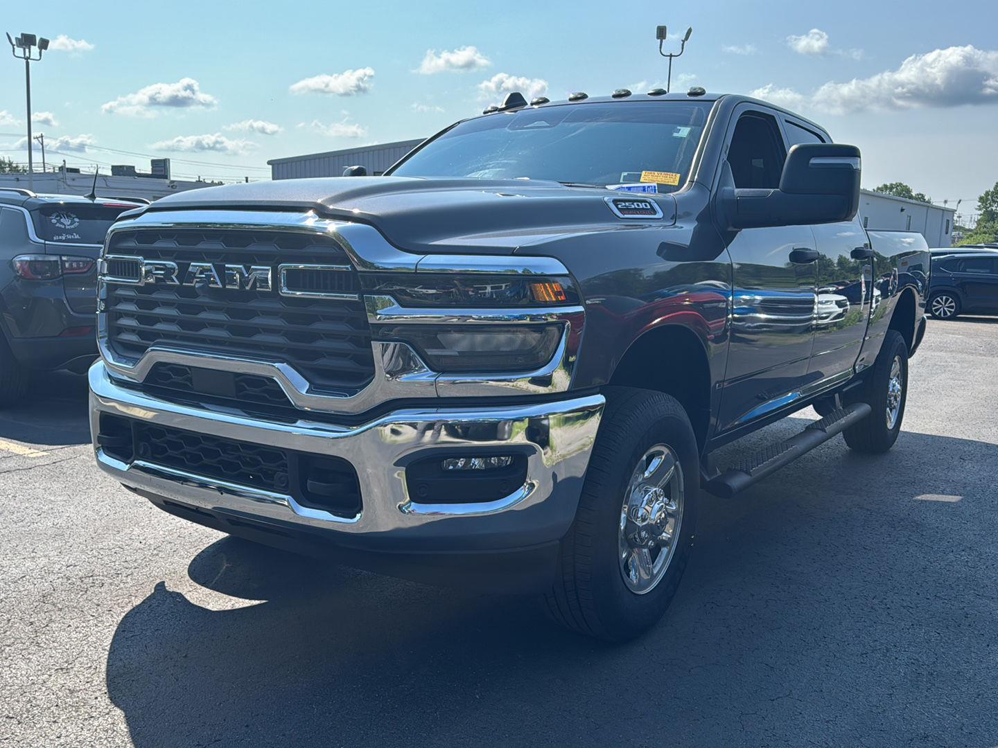 Used 2025 Granite Crystal Metallic Clearcoat Ram Tradesman image 4