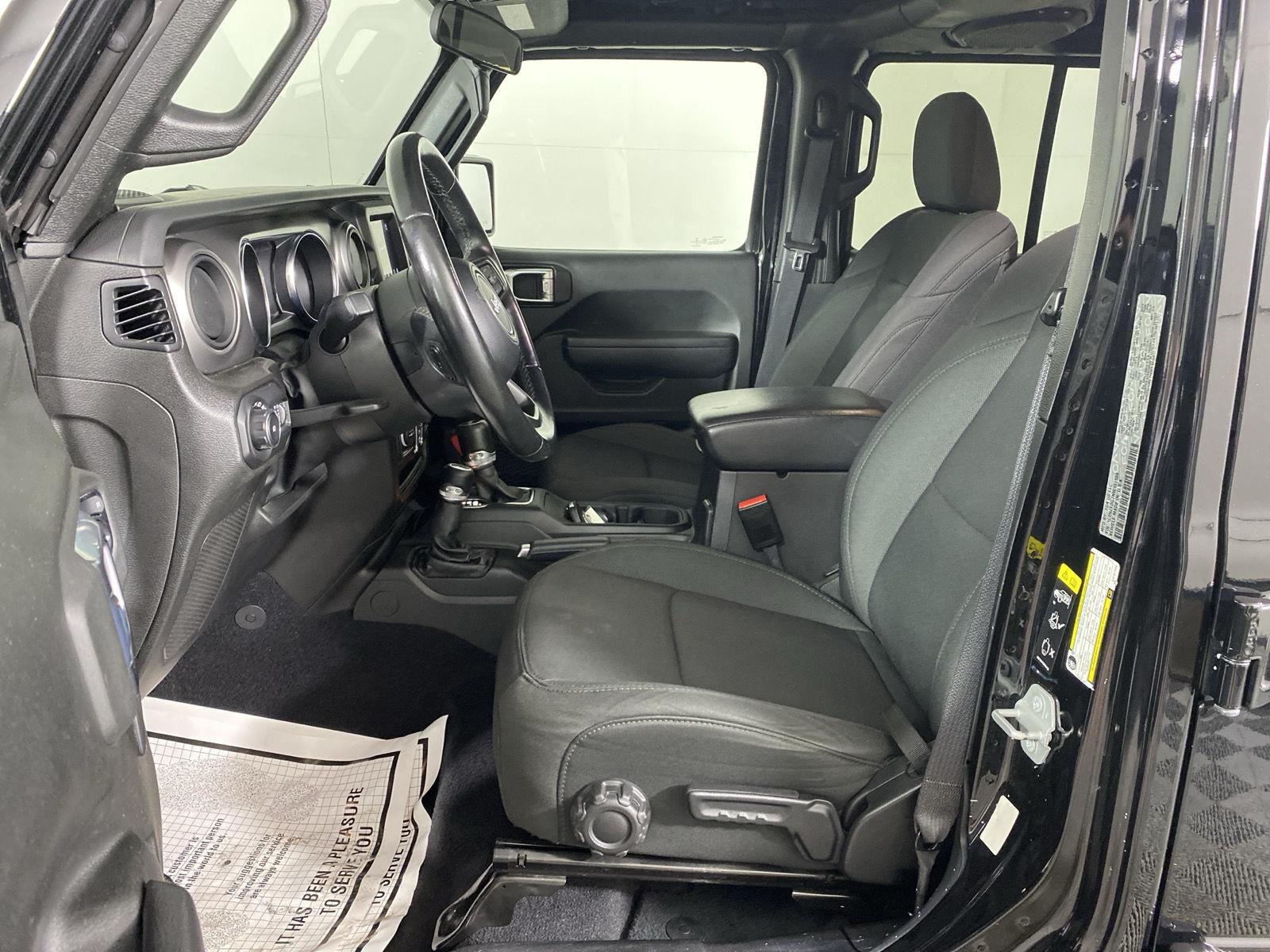 Used 2022 Black Clearcoat Jeep Unlimited Sport S image 6