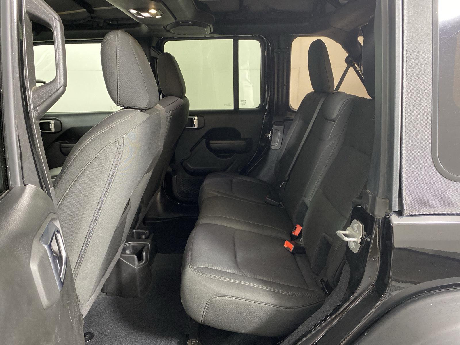 Used 2022 Black Clearcoat Jeep Unlimited Sport S image 18