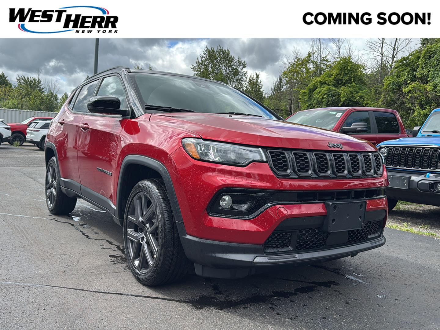 Red Hot Pearlcoat 2026 Jeep Compass SUV / Crossover Four-Wheel Drive 8-Speed Automatic