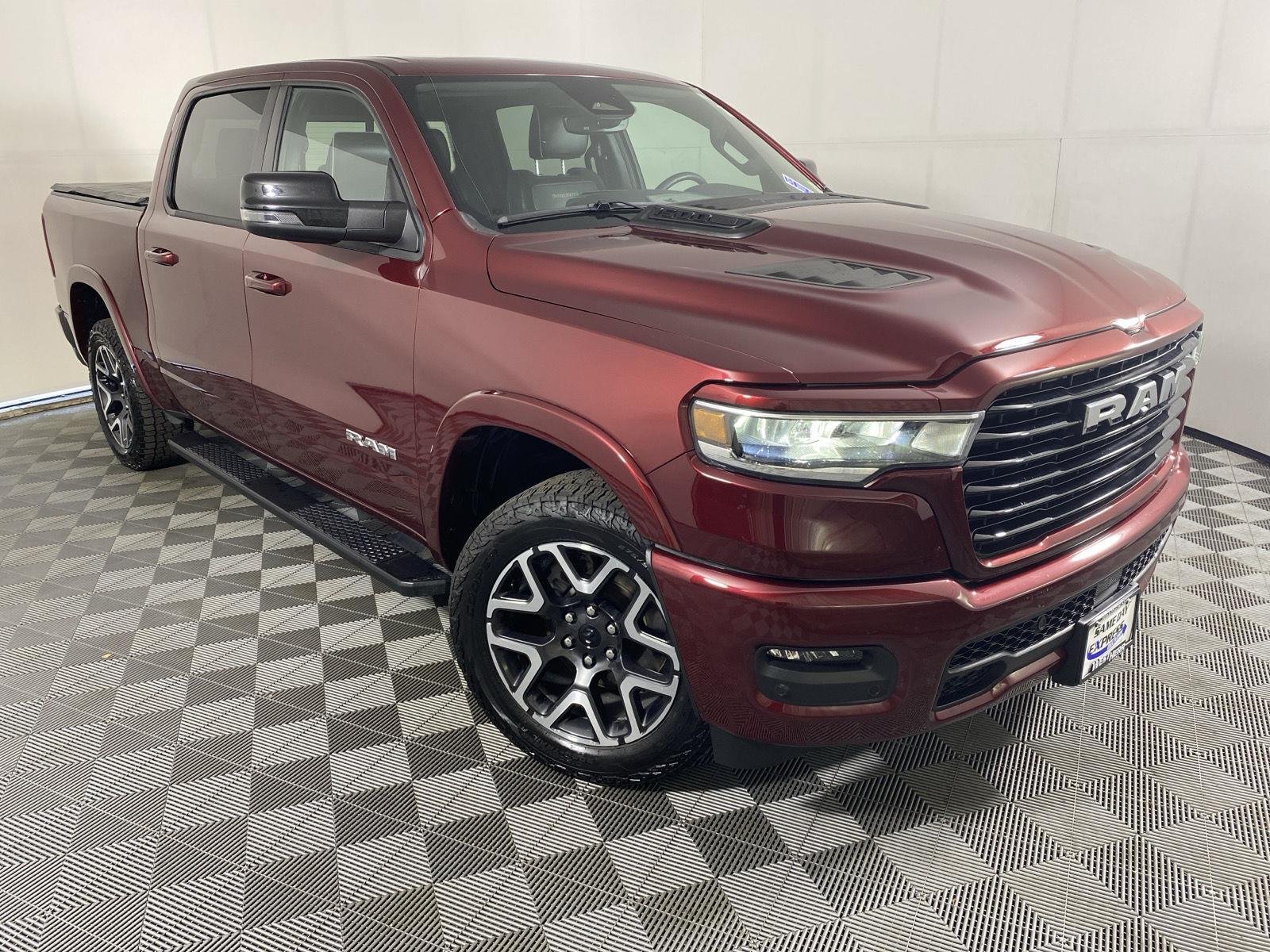 Certified Used 2025 Delmonico Red Pearlcoat Ram Laramie image 19