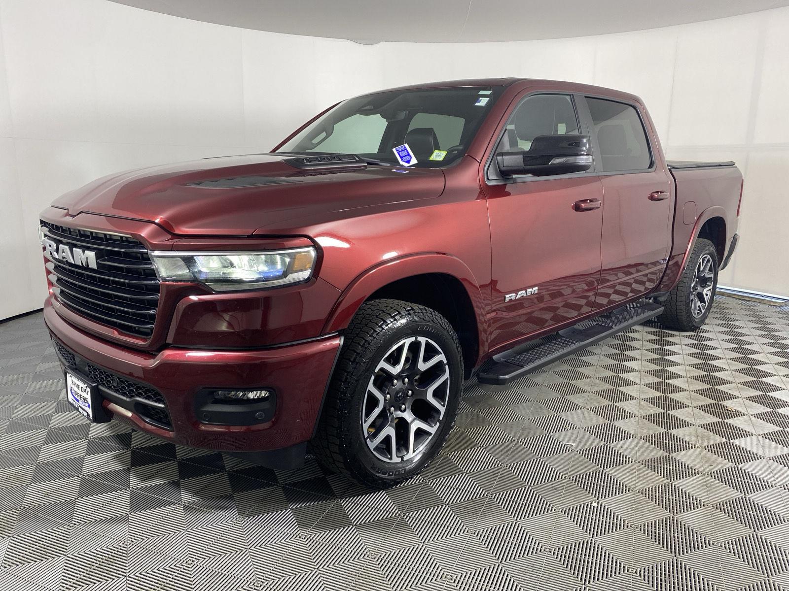 Certified Used 2025 Delmonico Red Pearlcoat Ram Laramie image 13