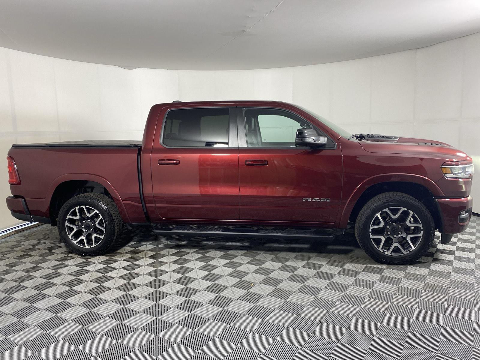 Certified Used 2025 Delmonico Red Pearlcoat Ram Laramie image 4