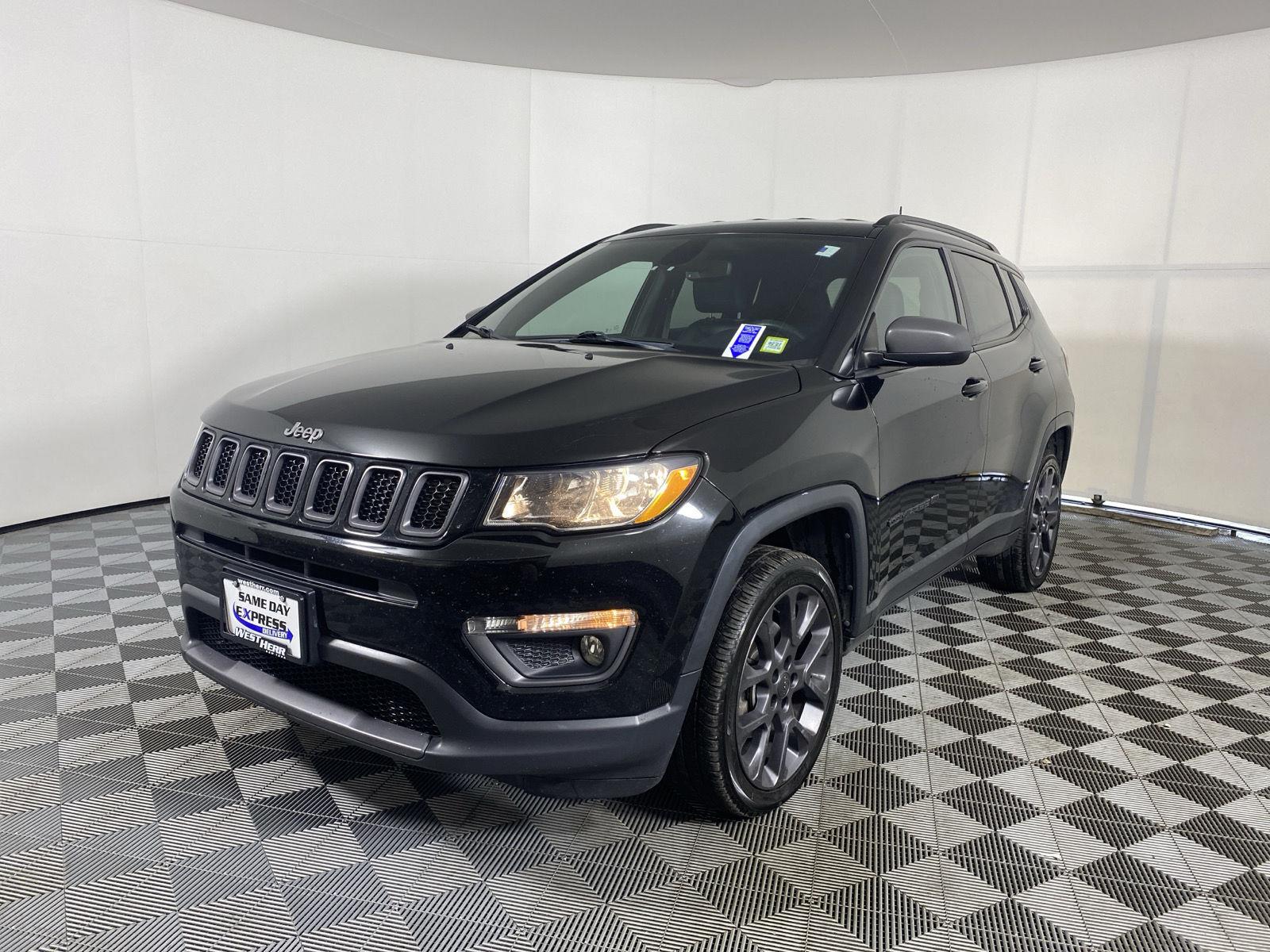 Used 2021 Diamond Black Crystal Pearlcoat Jeep 80th Anniversary image 18