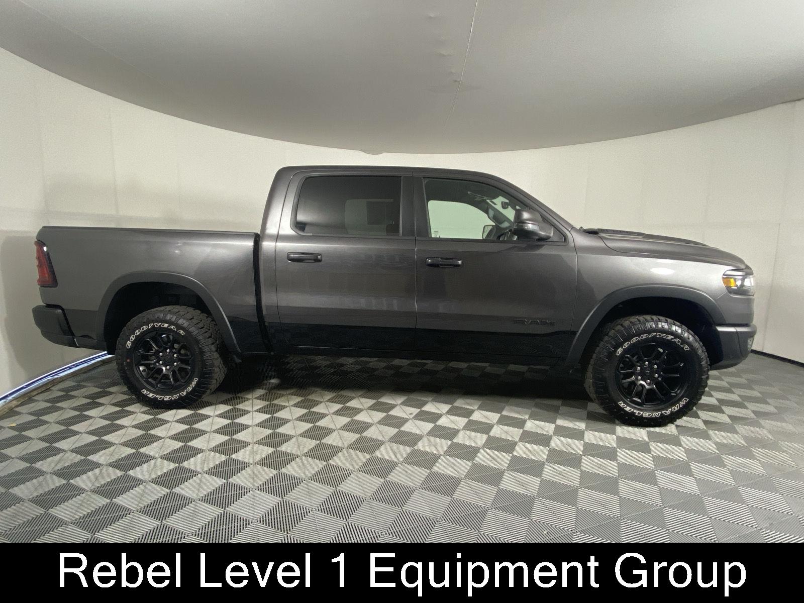 Certified Used 2025 Granite Crystal Metallic Clearcoat Ram Rebel image 4