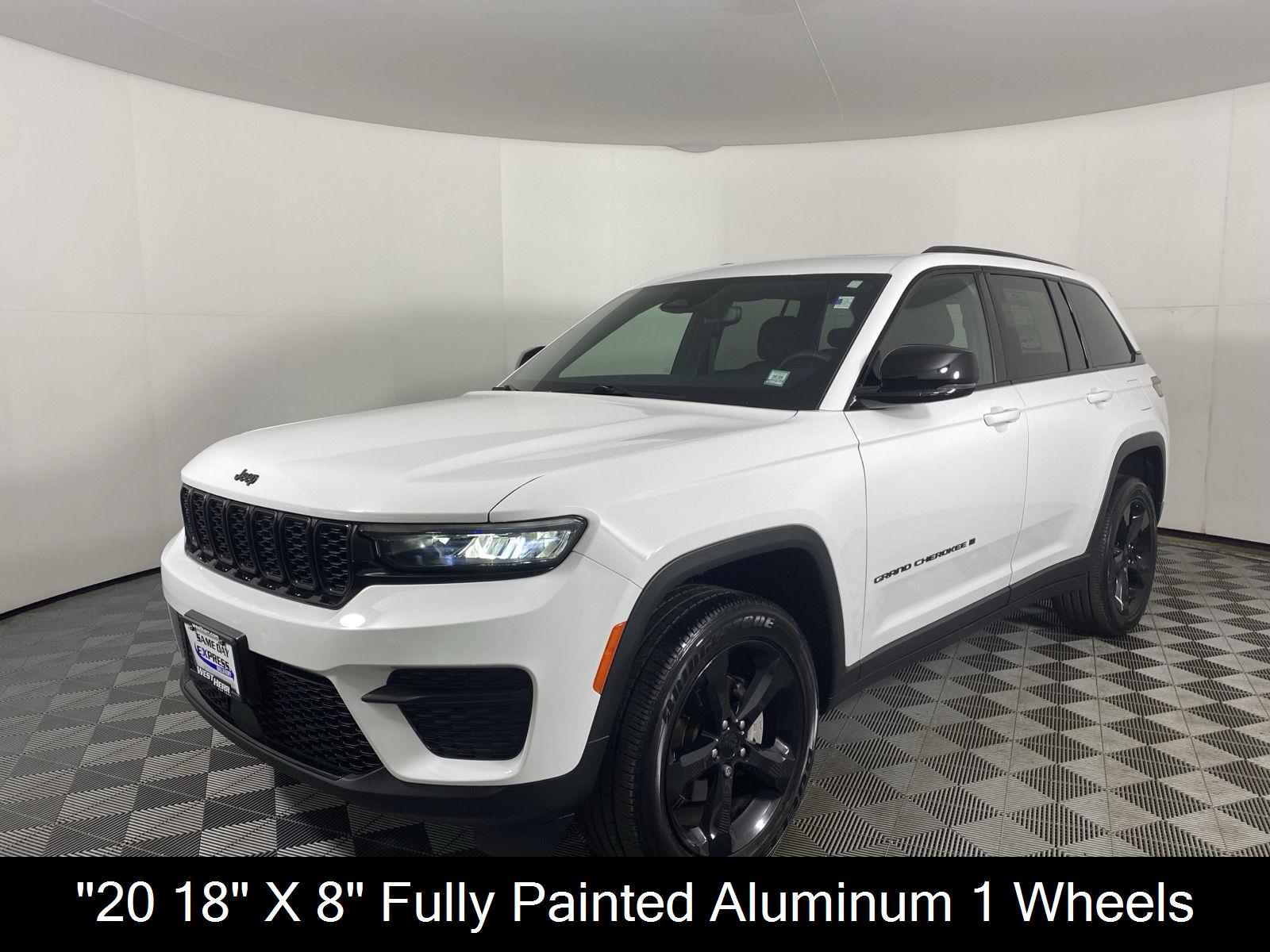 Certified Used 2023 Bright White Clearcoat Jeep Altitude X image 10