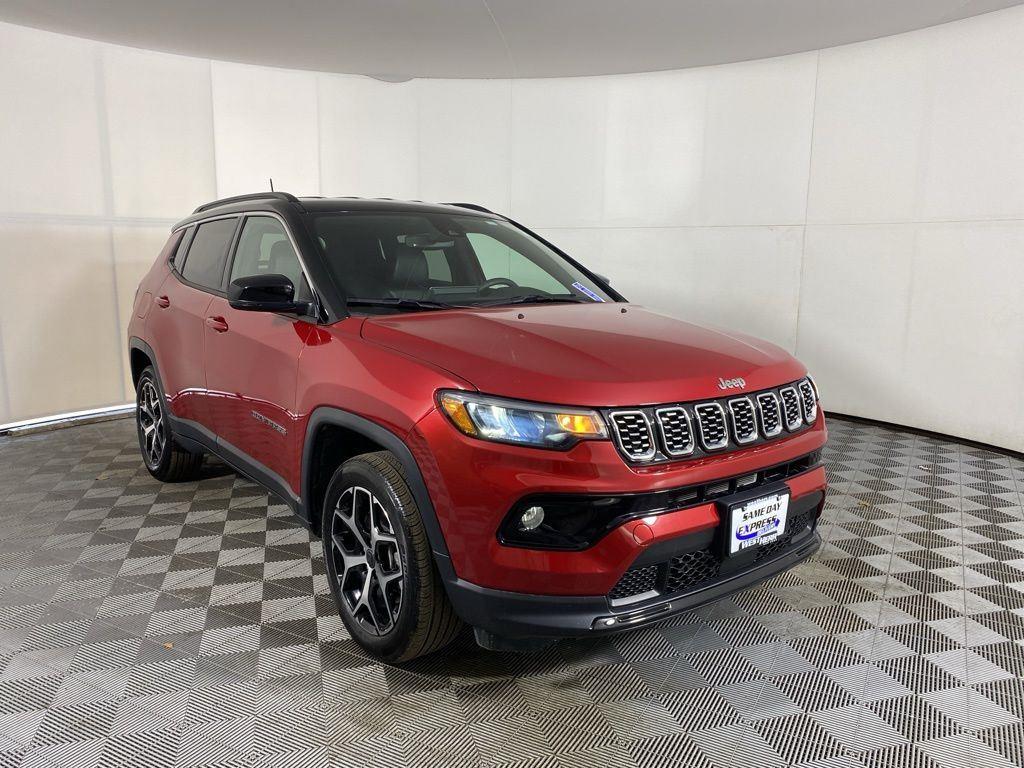 Used 2025 Red Hot Pearlcoat Jeep Limited image 11