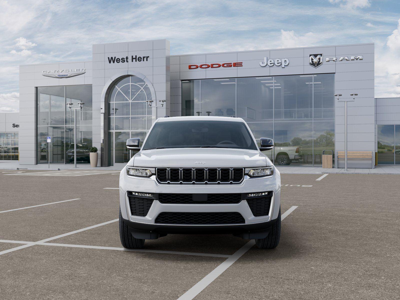 New 2026 Bright White Clear-Coat Exterior Paint Jeep Limited image 6