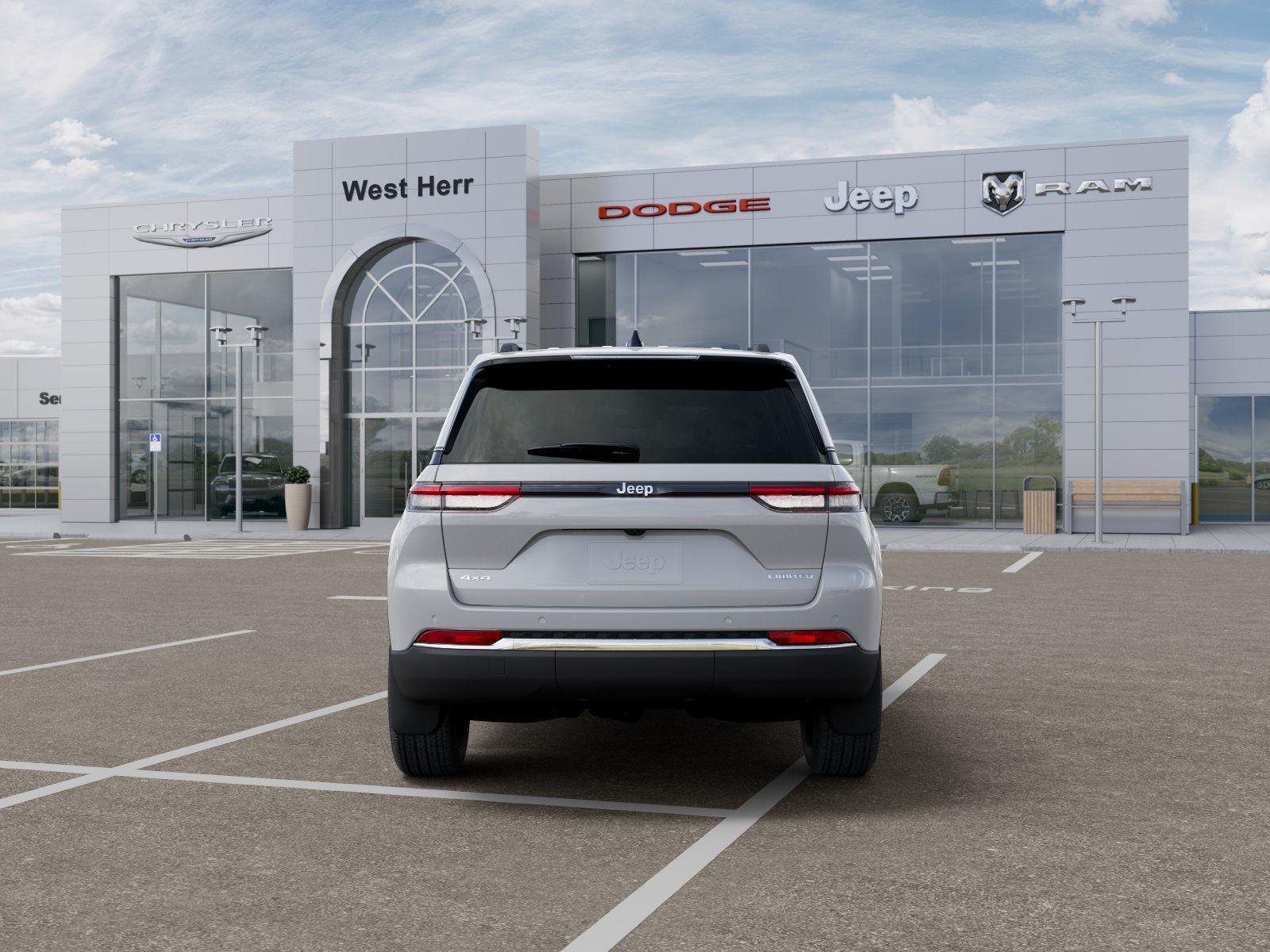 New 2026 Bright White Clear-Coat Exterior Paint Jeep Limited image 7