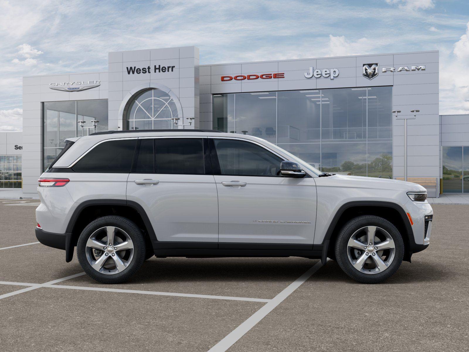 New 2026 Bright White Clear-Coat Exterior Paint Jeep Limited image 21