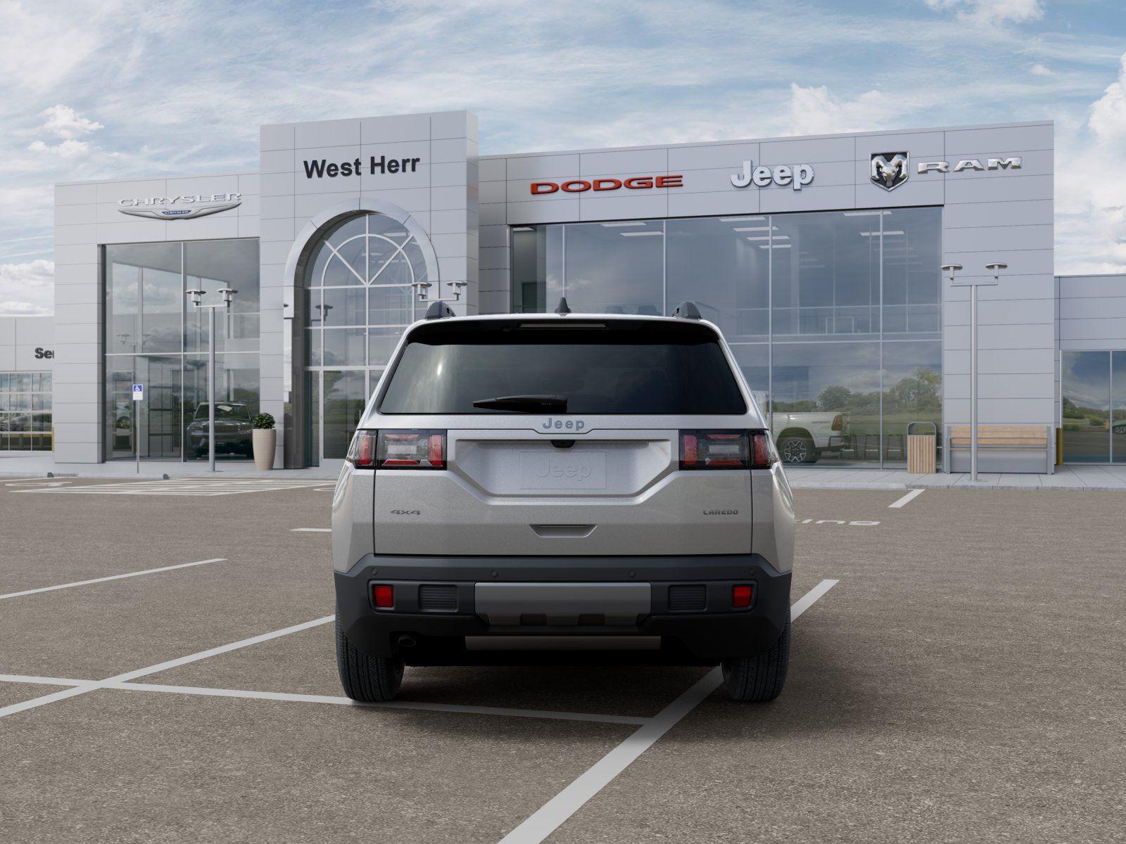 New 2026 Silver Zynith Clear-Coat Exterior Paint Jeep Laredo image 7