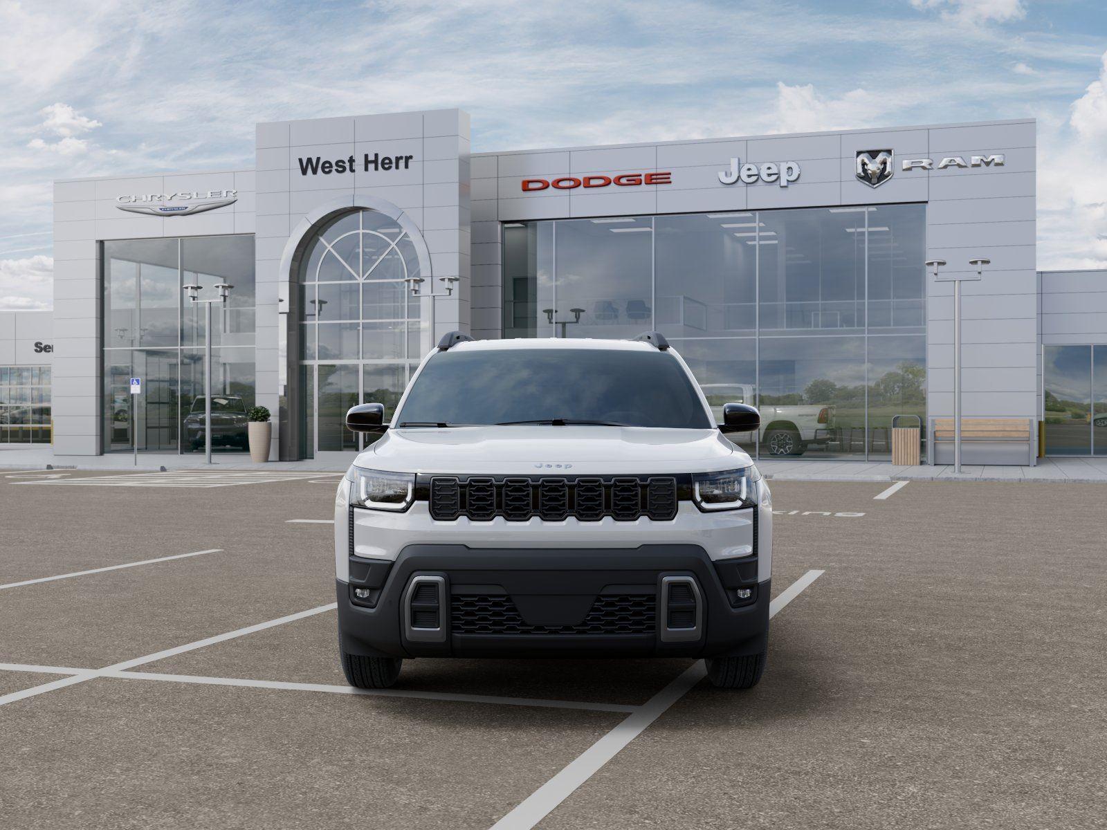 New 2026 Bright White Clear-Coat Exterior Paint Jeep Laredo image 6
