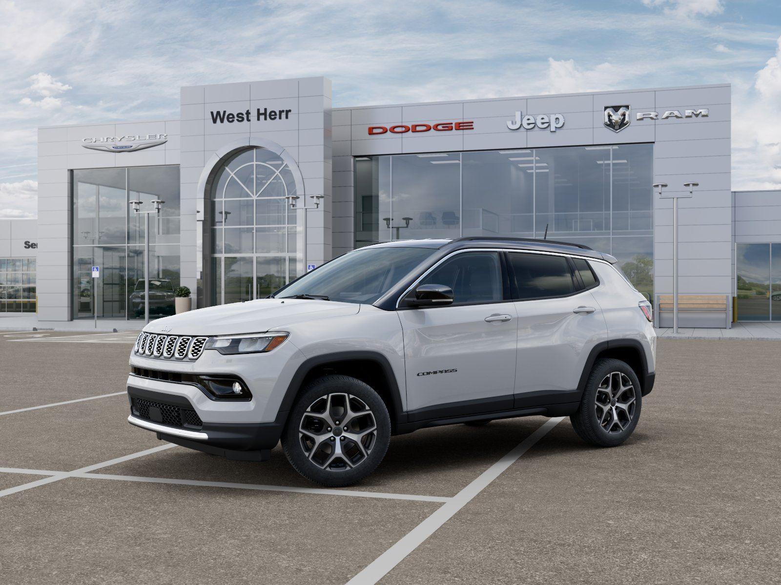 New 2026 Bright White Clear-Coat Exterior Paint Jeep Limited image 2