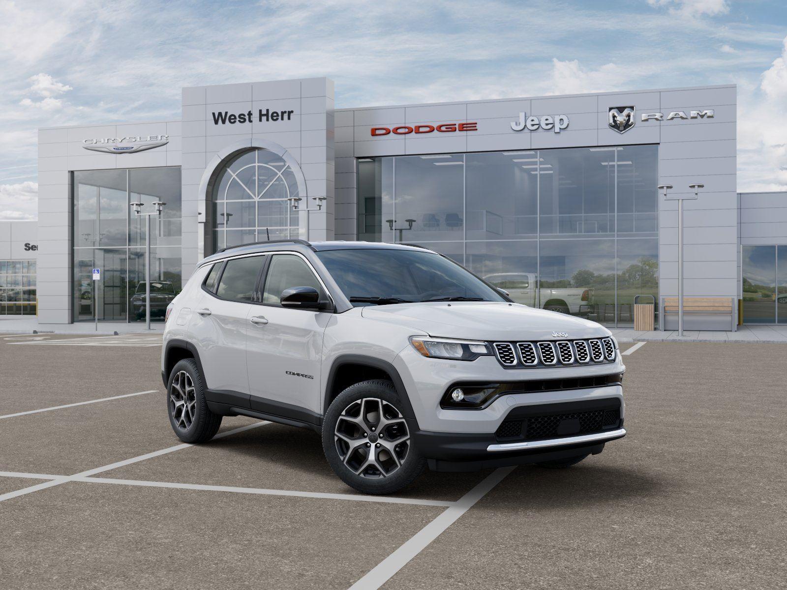 New 2026 Bright White Clear-Coat Exterior Paint Jeep Limited image 5