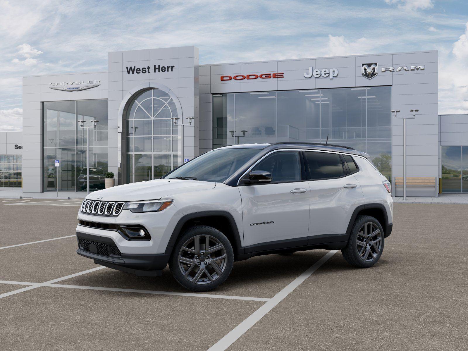 New 2026 Bright White Clear-Coat Exterior Paint Jeep Limited image 2