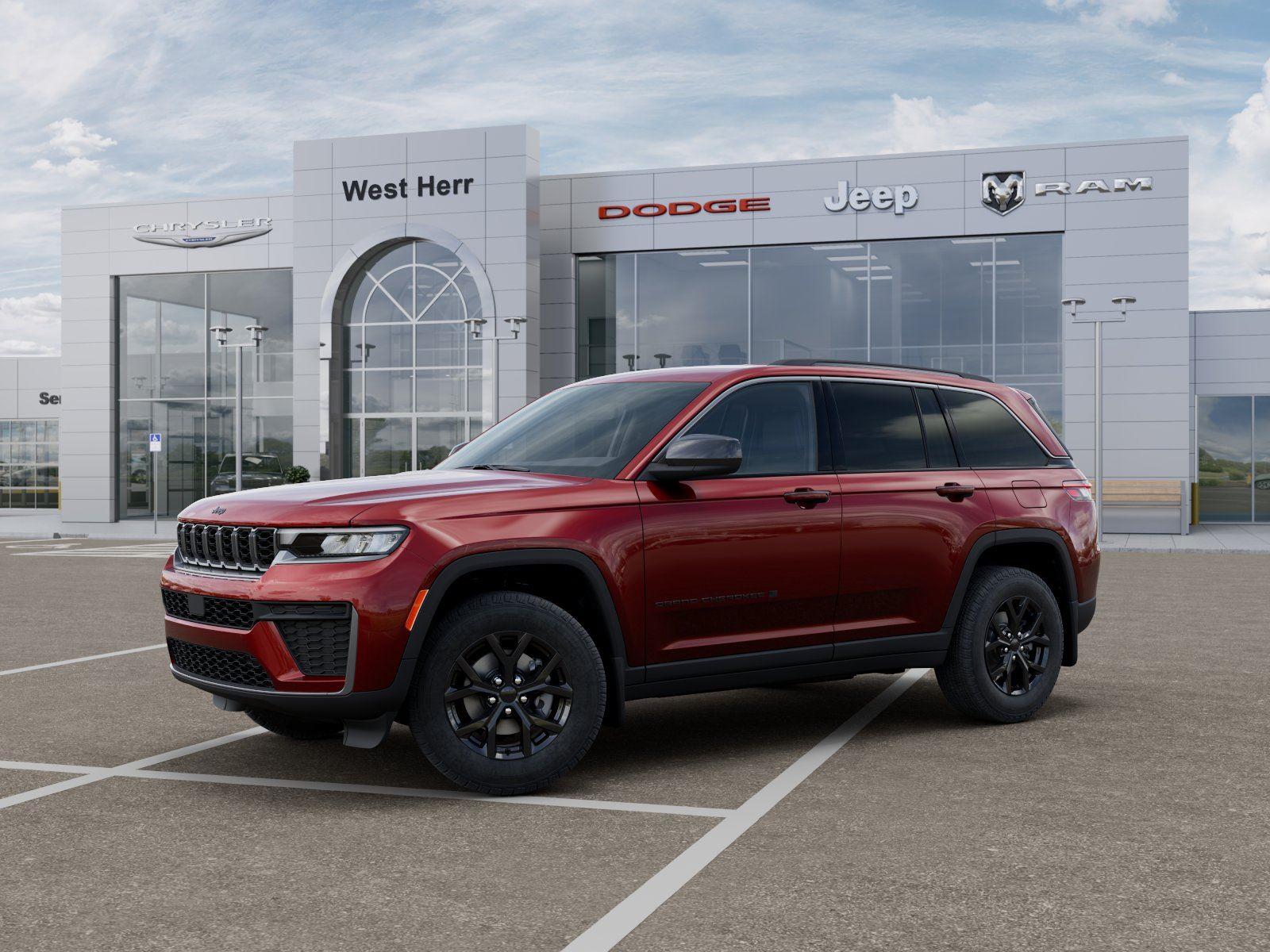 New 2026 Velvet Red Pearl-Coat Exterior Paint Jeep Laredo Altitude image 2