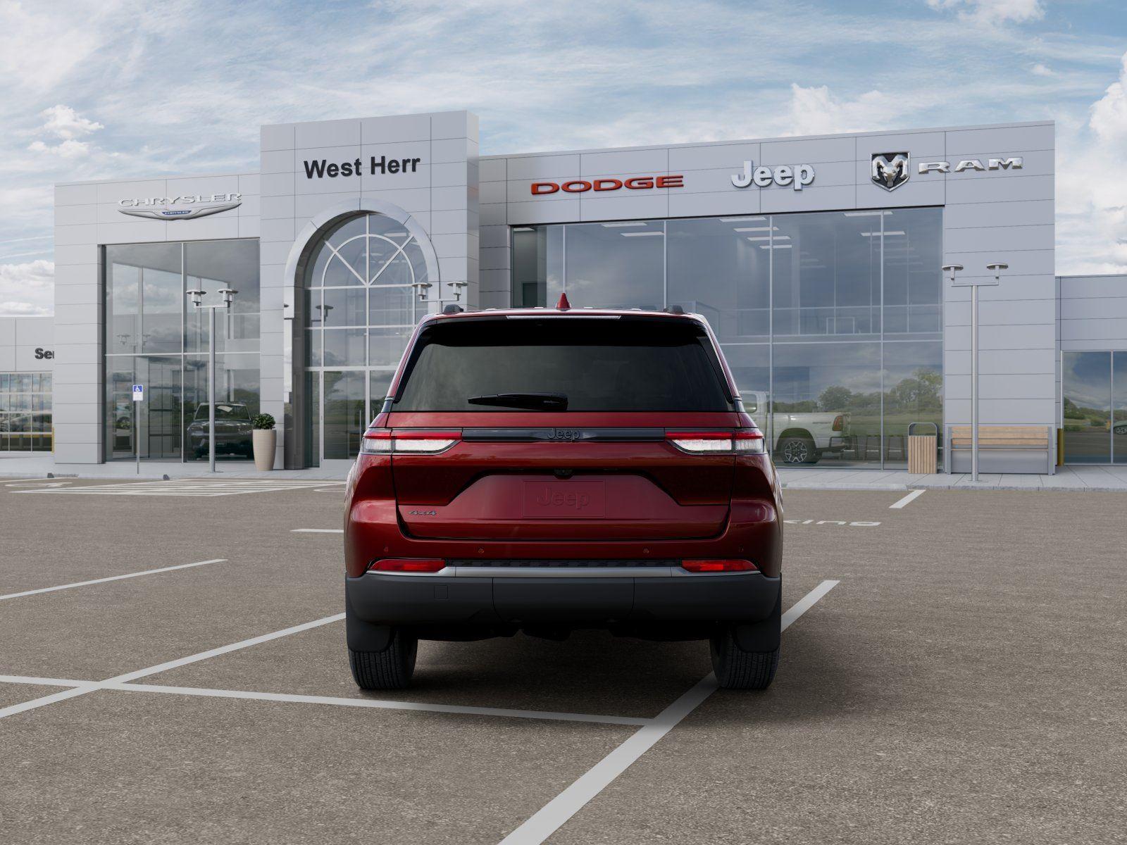 New 2026 Velvet Red Pearl-Coat Exterior Paint Jeep Laredo Altitude image 7